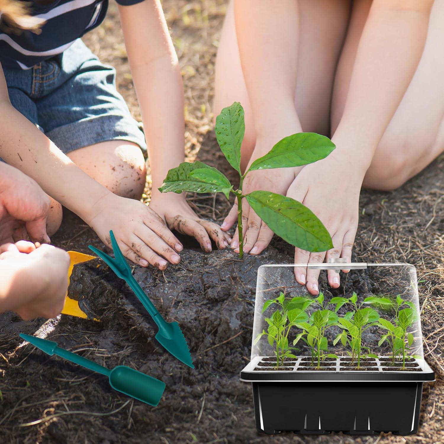 Bandeja de Inicio de Semillas LYDTICK con Luz y Temporizador