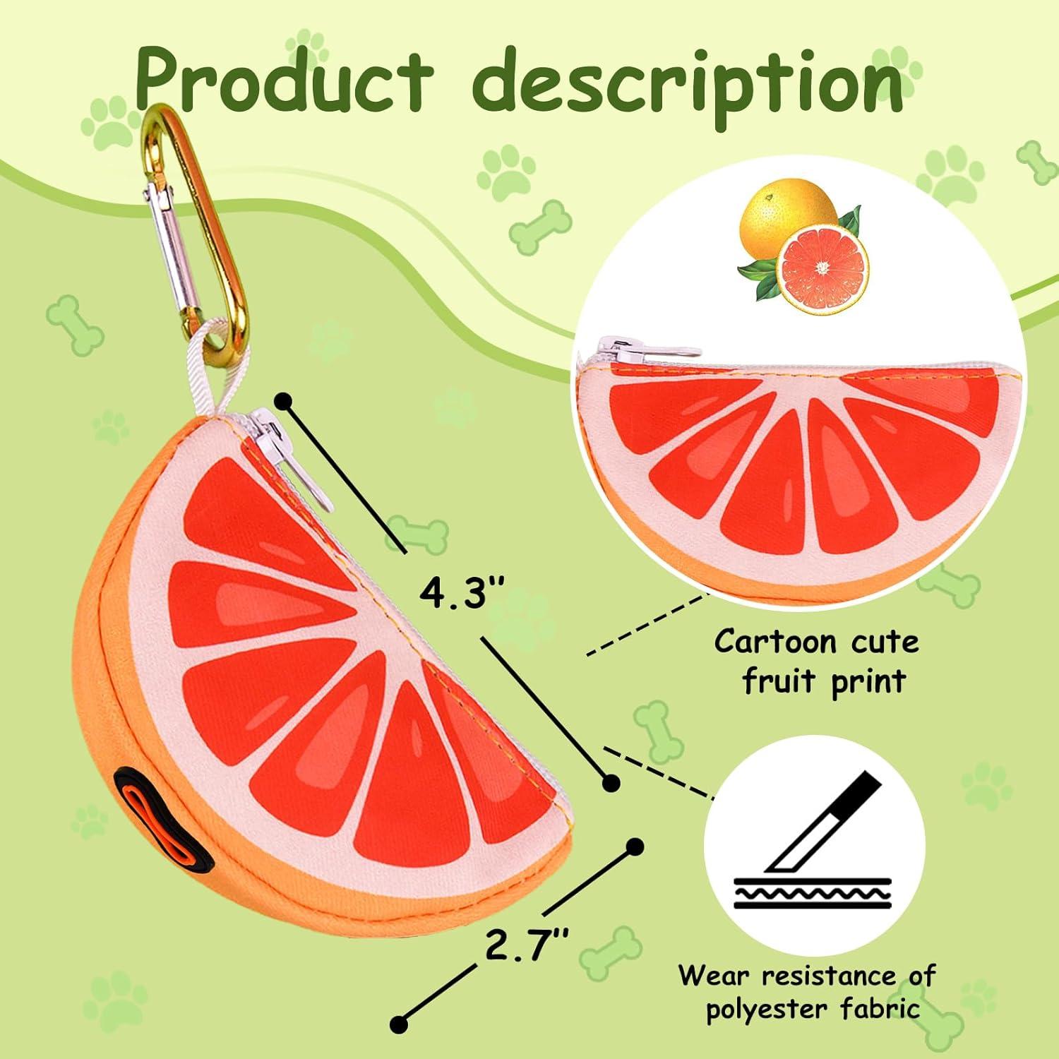 Dispensador de bolsas de caca BlissBud Pomelo Mediano