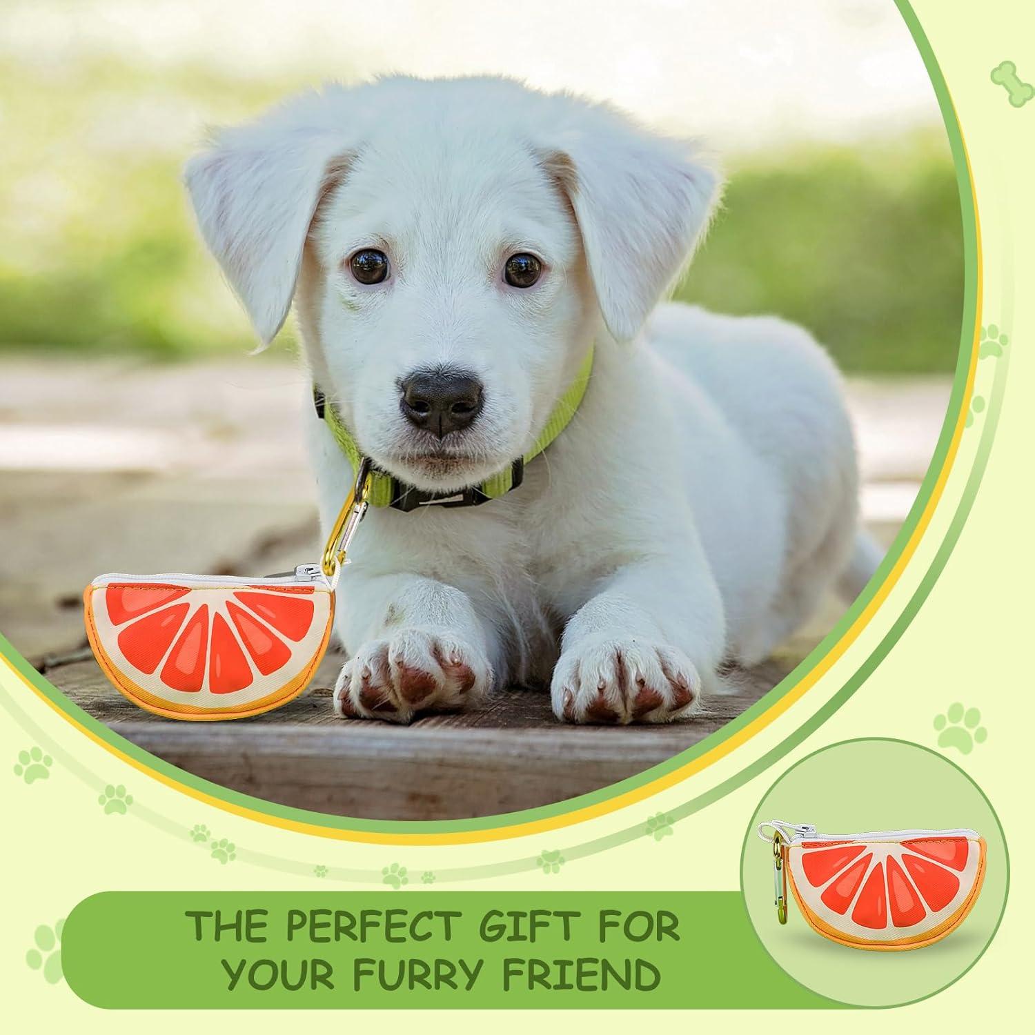 Dispensador de bolsas de caca BlissBud Pomelo Mediano