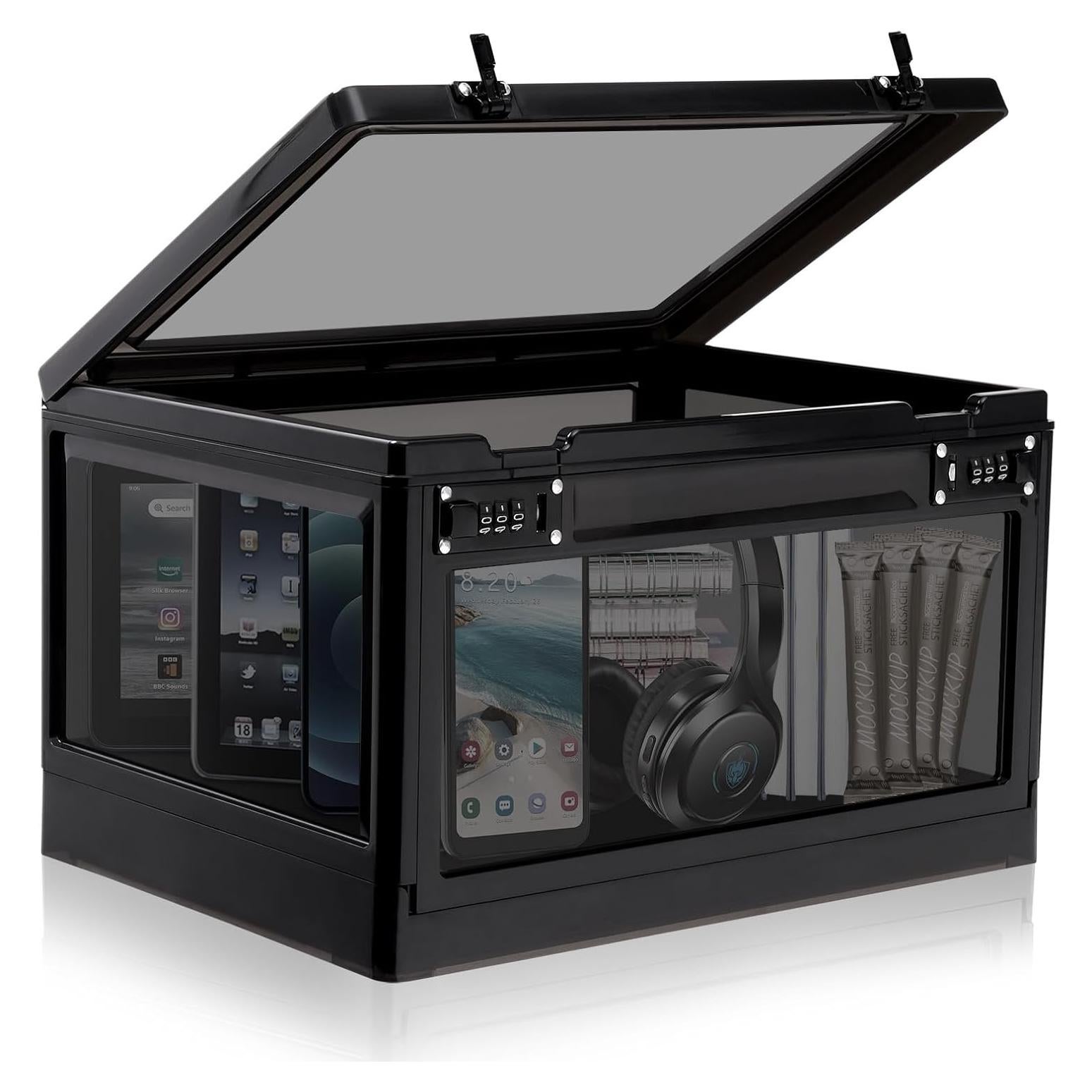 Caja de Seguridad Grande Lalifebuss 24L Cerrable con Código