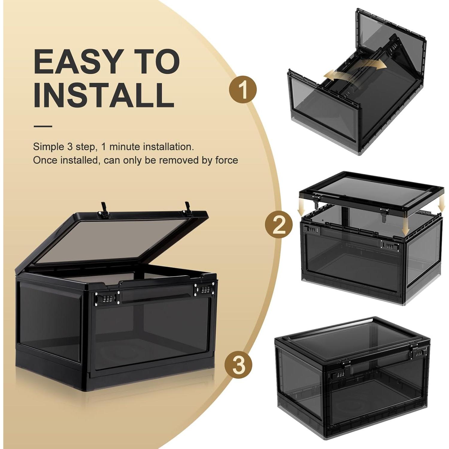 Caja de Seguridad Grande Lalifebuss 24L Cerrable con Código