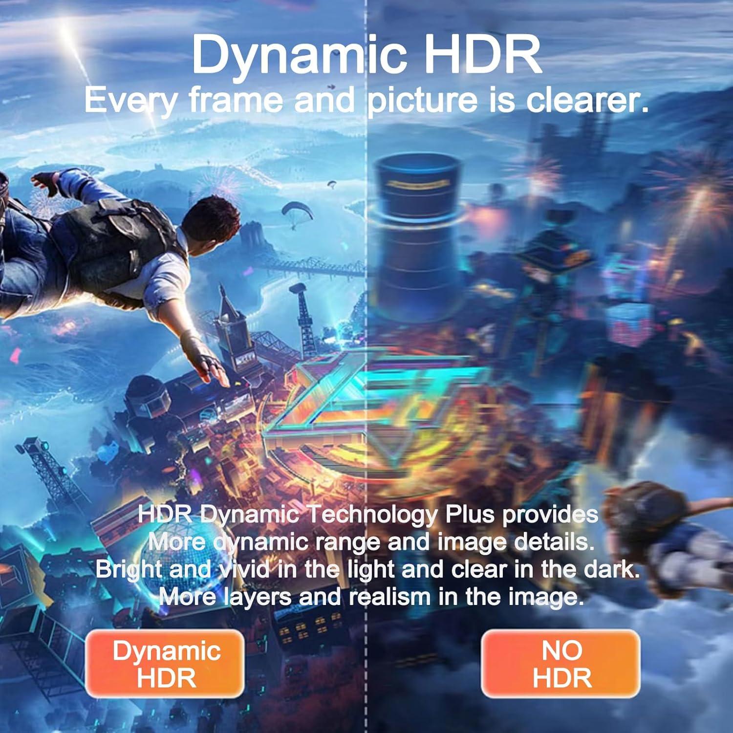 Cable HDMI 4K 15.24 m Eareyesail 18Gbps Soporta PS5 Xbox