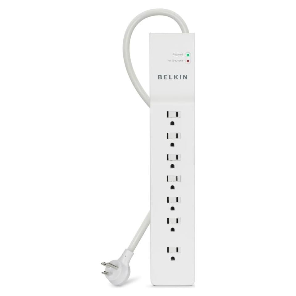 Regleta de Energía Belkin 7 Salidas 2160 Julios 1.83 m