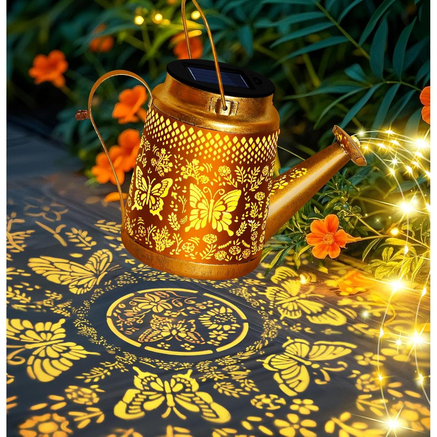 Lámpara Solar de Jardín TEDOF Mariposa Impermeable 12.7cm