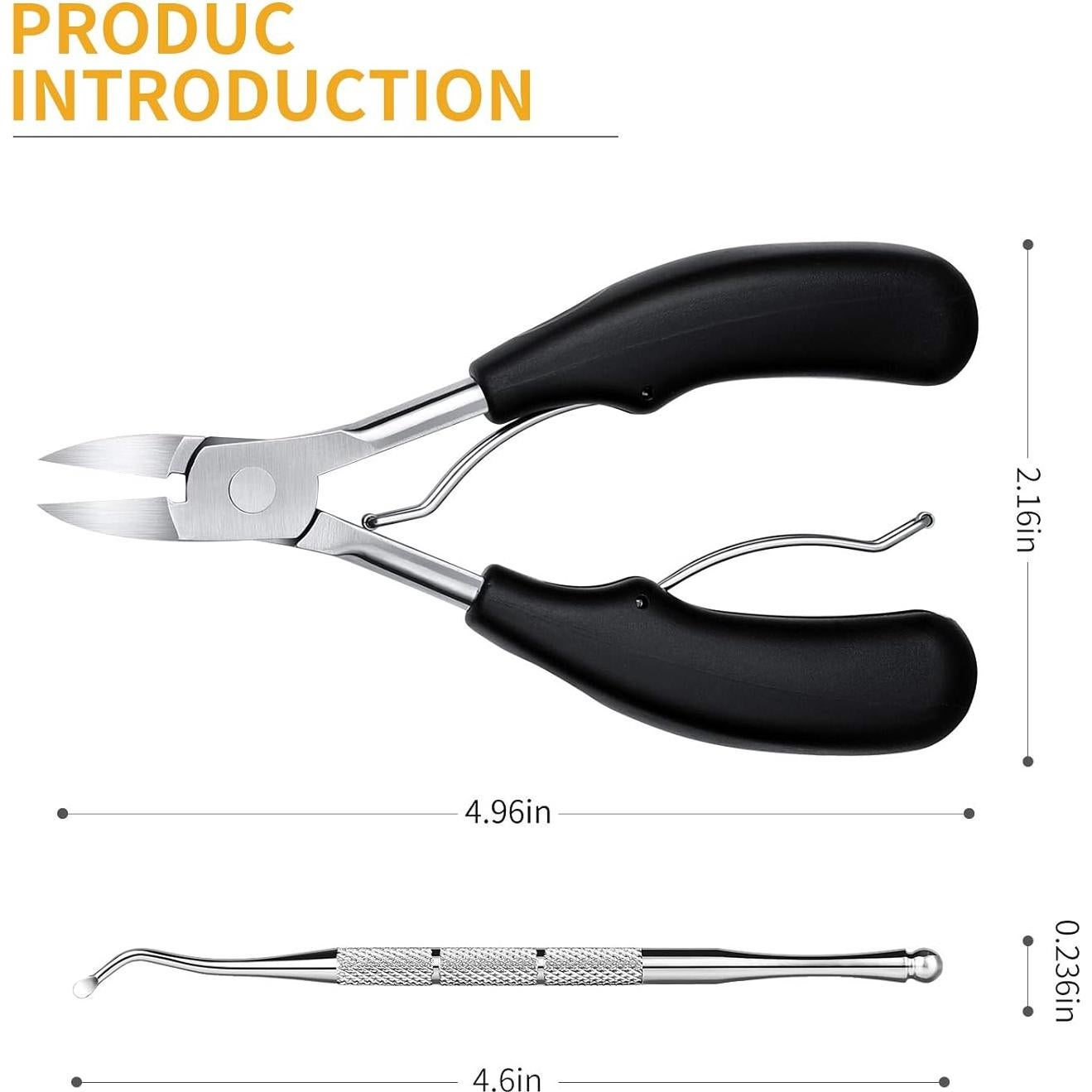 Cortauñas Profesional Aogeili para Uñas Gruesas y Encarnadas