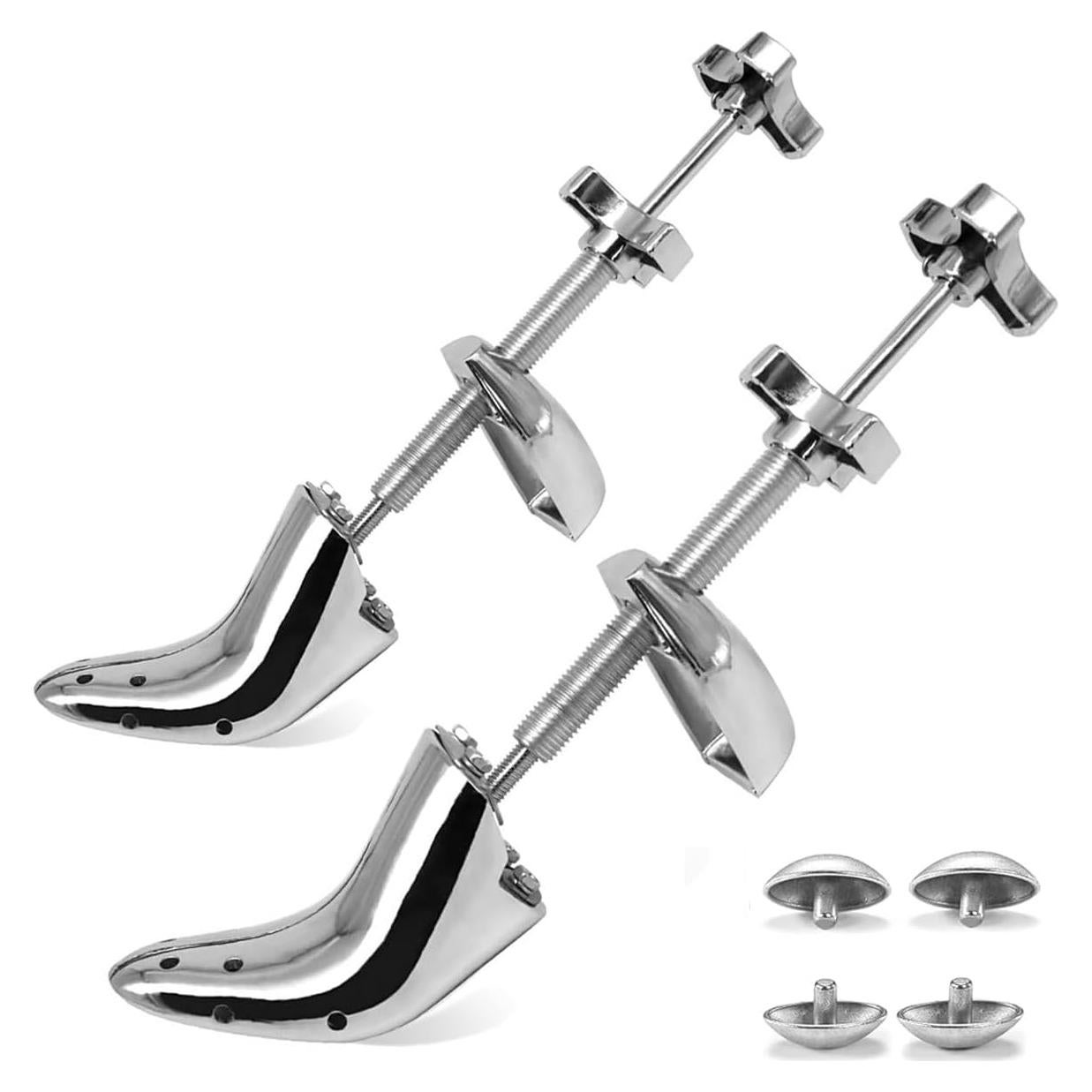 Estirador de Zapatos Profesional de Metal Ajustable 2 Piezas