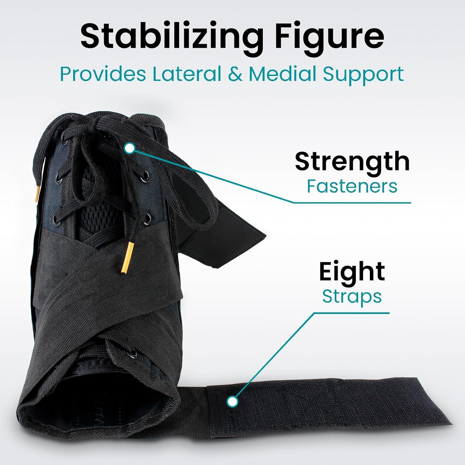 Férula de Tobillo Ajustable Vive Health - Soporte Unisex para Esguince