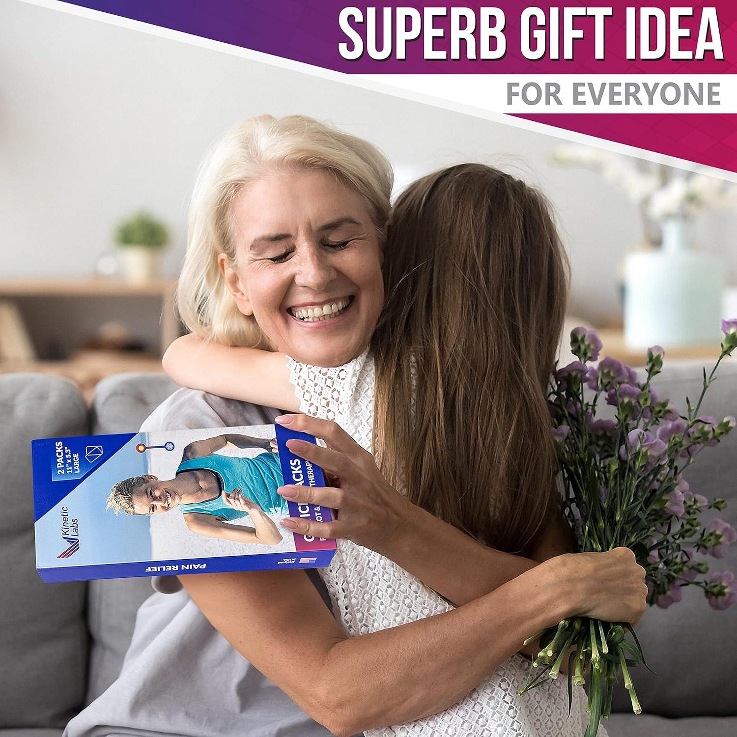 Paquete de Hielo de Gel Reutilizable Kinetic Labs - Grande 28x13.5cm