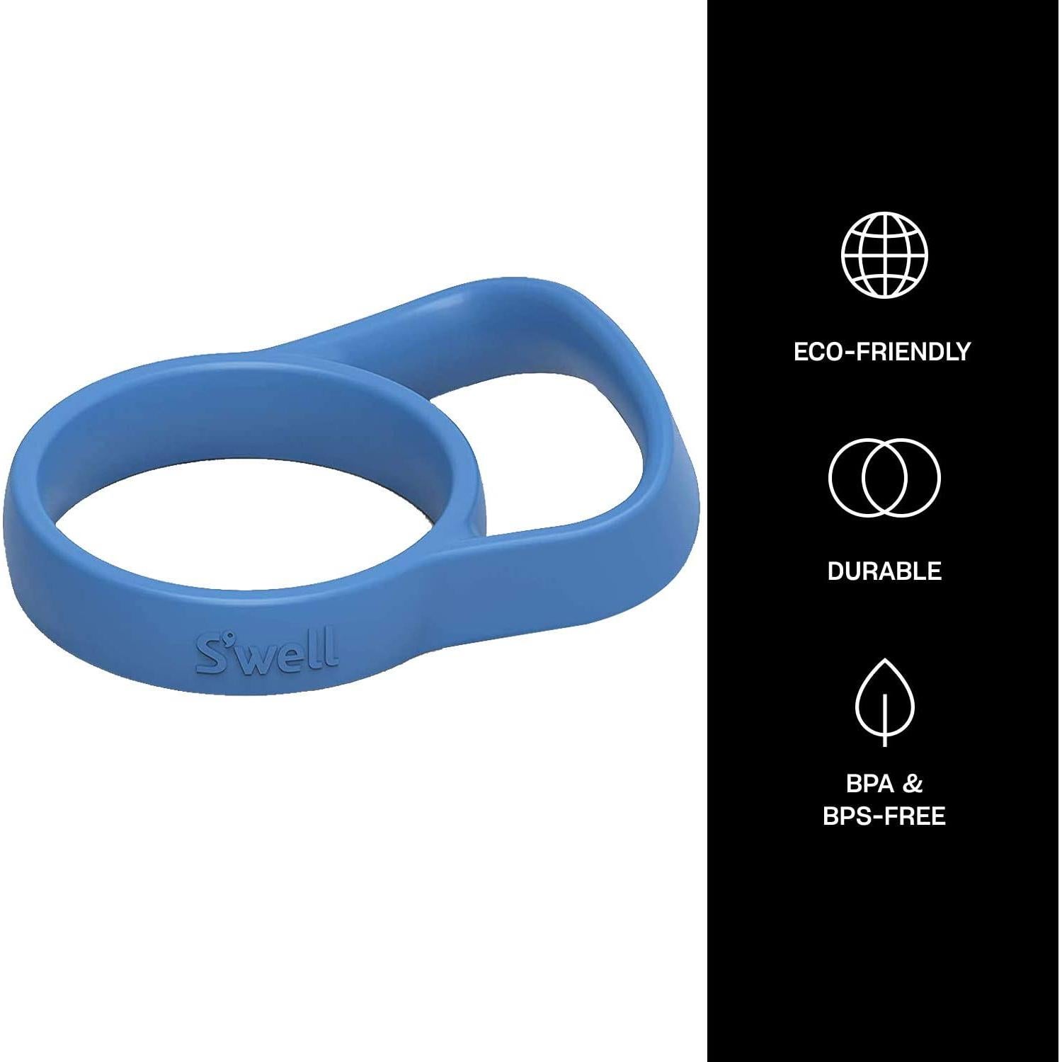 Mango de Taza de Viaje S'well Azul 20oz (591ml) Reutilizable