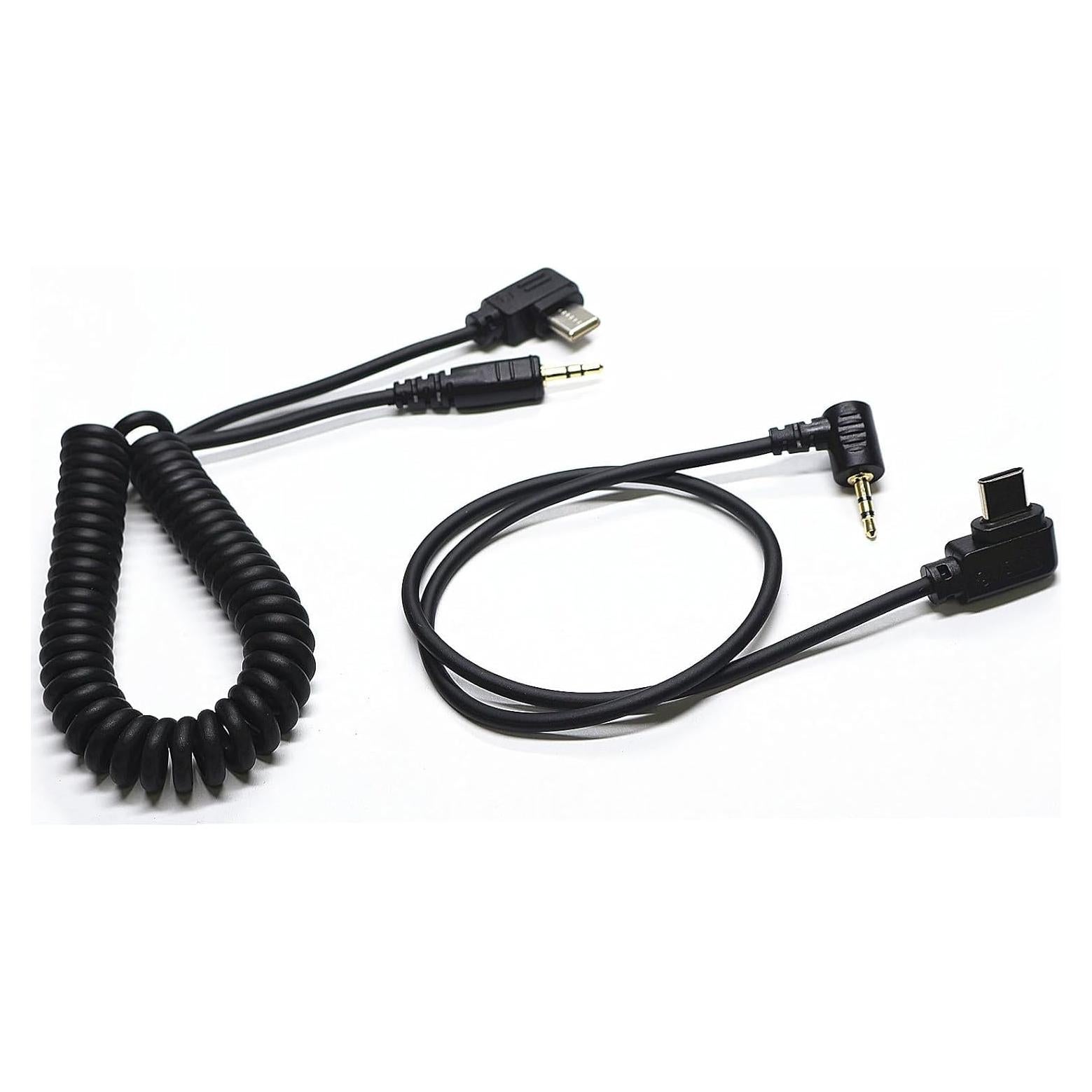 Cable de liberación obturador USB tipo C 2.5mm para Sony A7C II