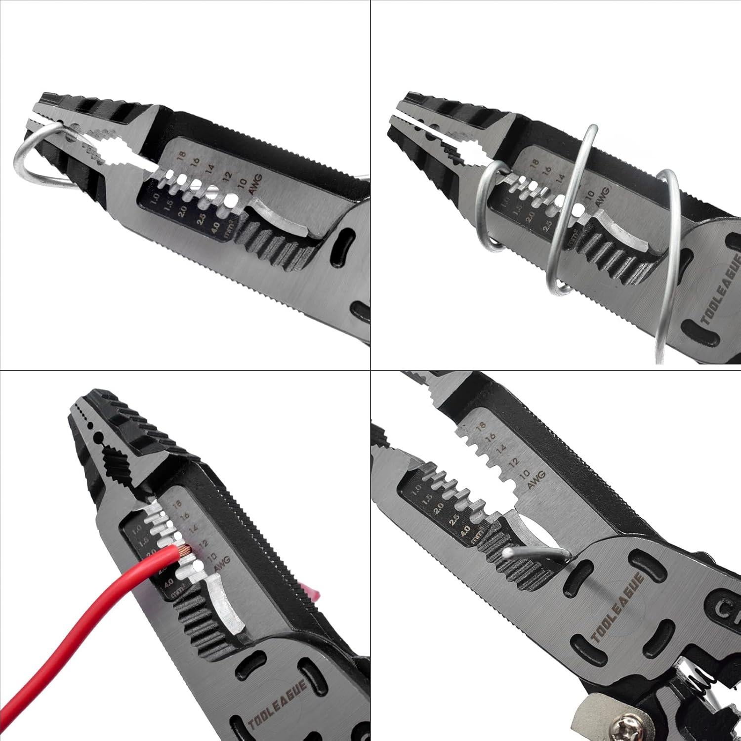 TOOLEAGUE Herramienta Desforradora 9 en 1 Multifuncional