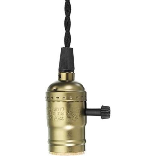 Lámpara colgante regulable ZHMA E26/E27 con cordón 4.5m