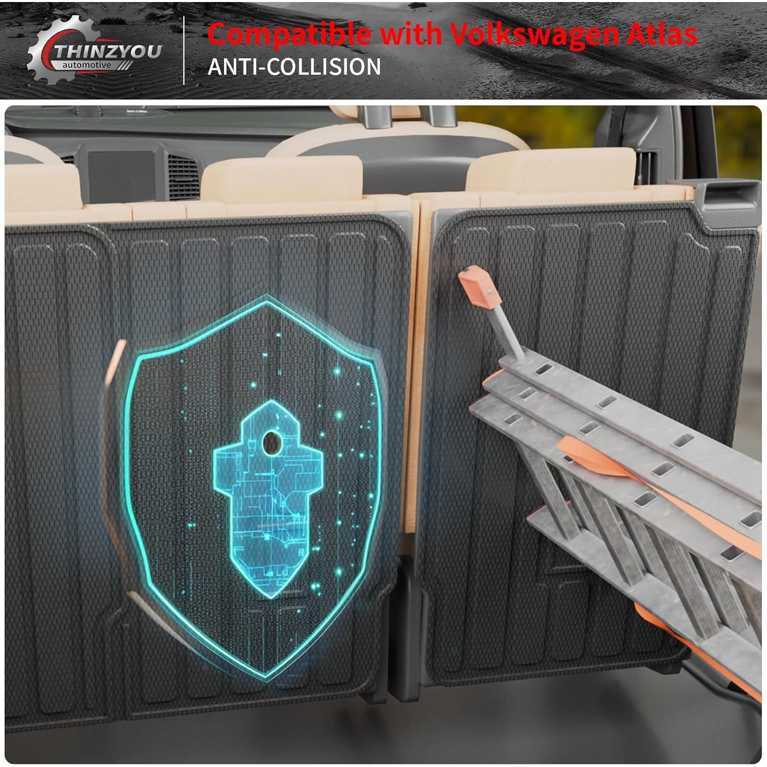 Tapete de Carga Trasero Thinzyou para Volkswagen Atlas 2018-2025