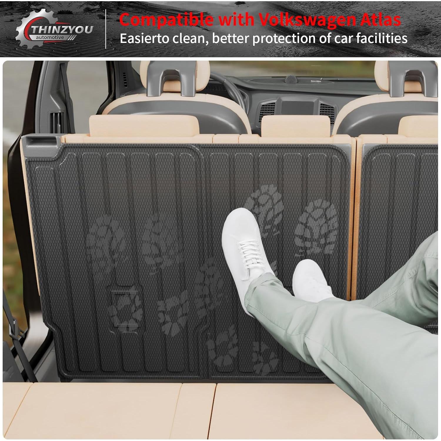 Tapete de Carga Trasero Thinzyou para Volkswagen Atlas 2018-2025