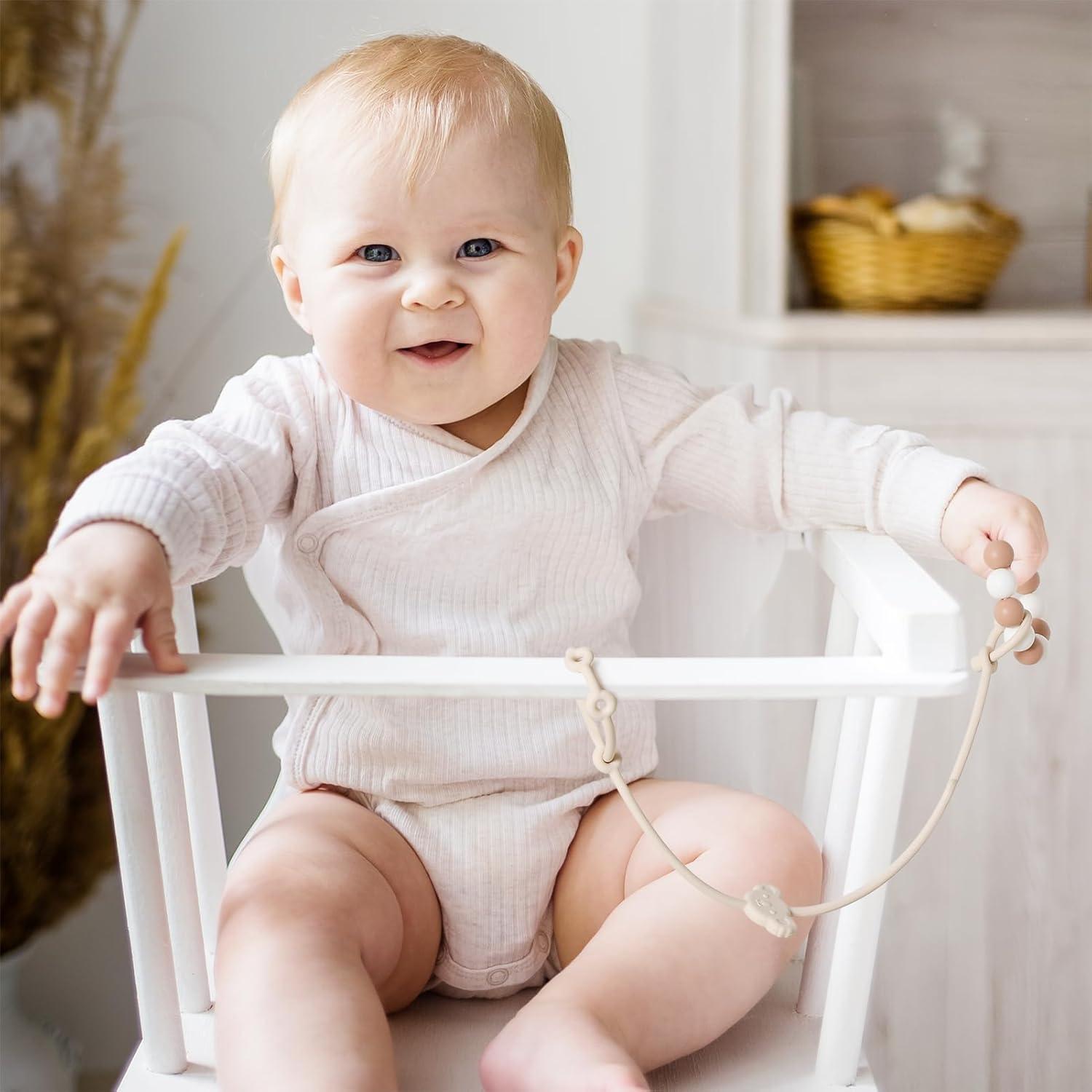 Correas de Silicona ROCCED para Juguetes de Bebé 6pcs