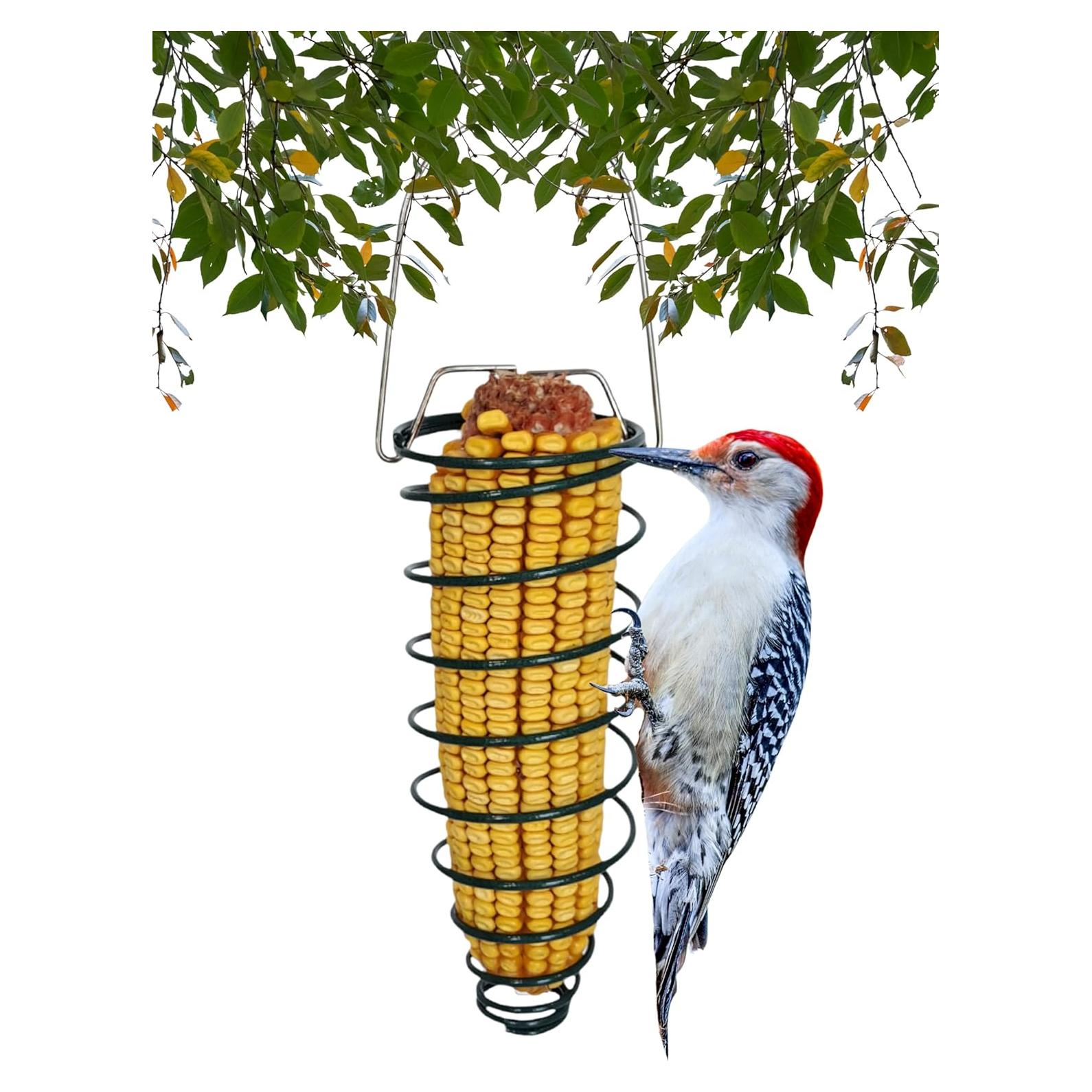 Comedero para Ardillas Backyard Essentials - Soporte Metal 19cm