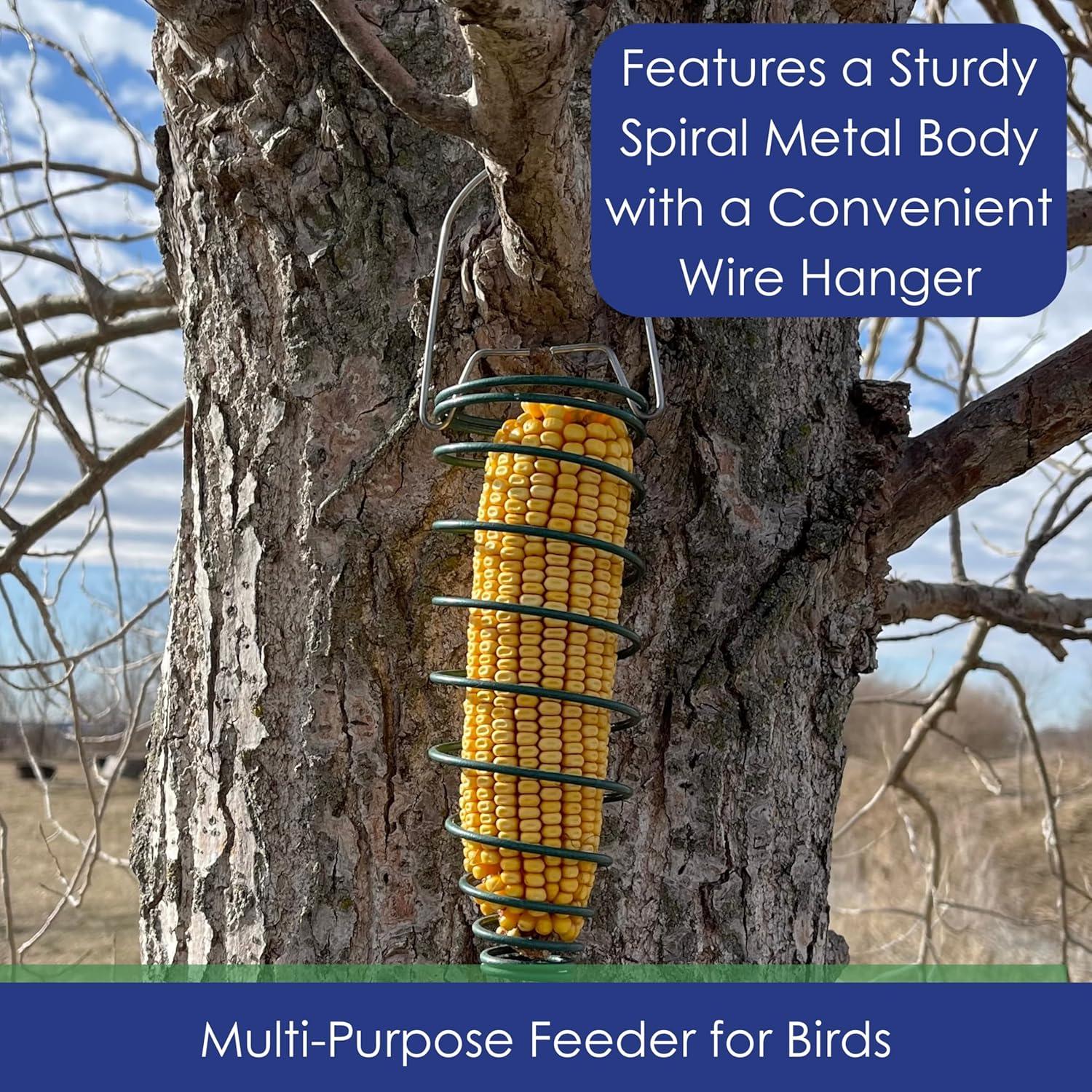 Comedero para Ardillas Backyard Essentials - Soporte Metal 19cm