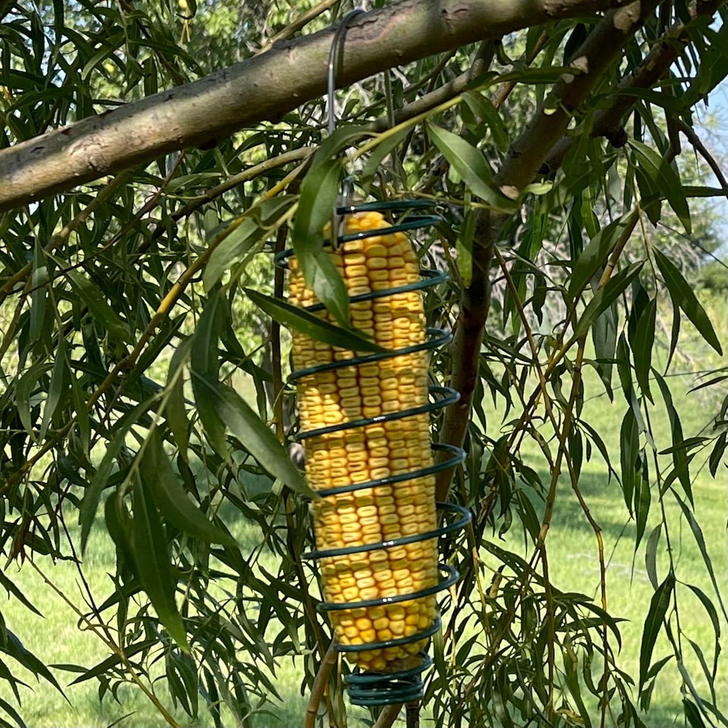 Comedero para Ardillas Backyard Essentials - Soporte Metal 19cm