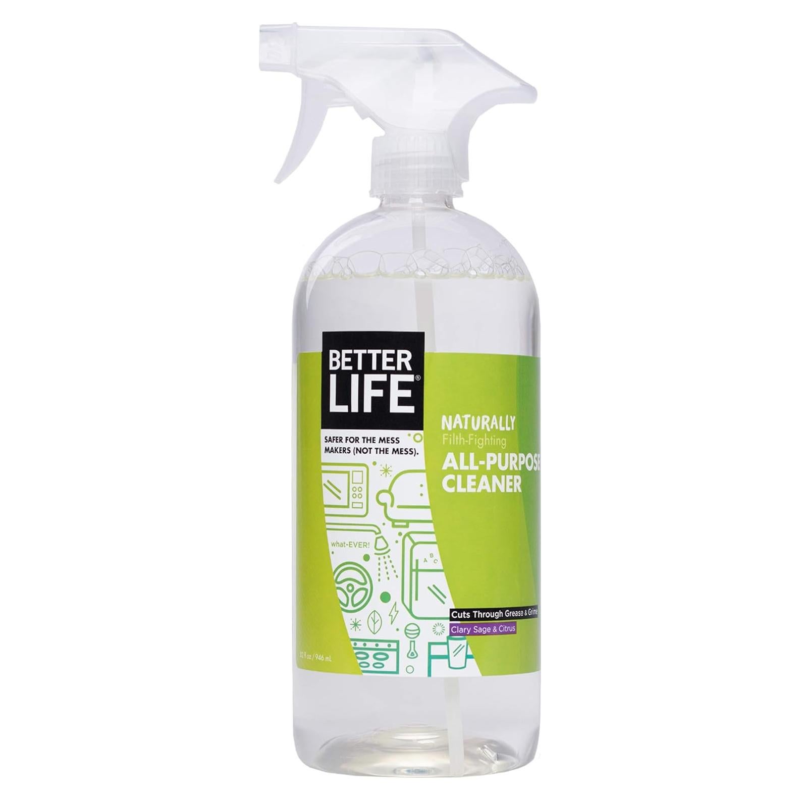 Limpiador Multiusos Better Life 32oz Salvia Clary y Cítricos