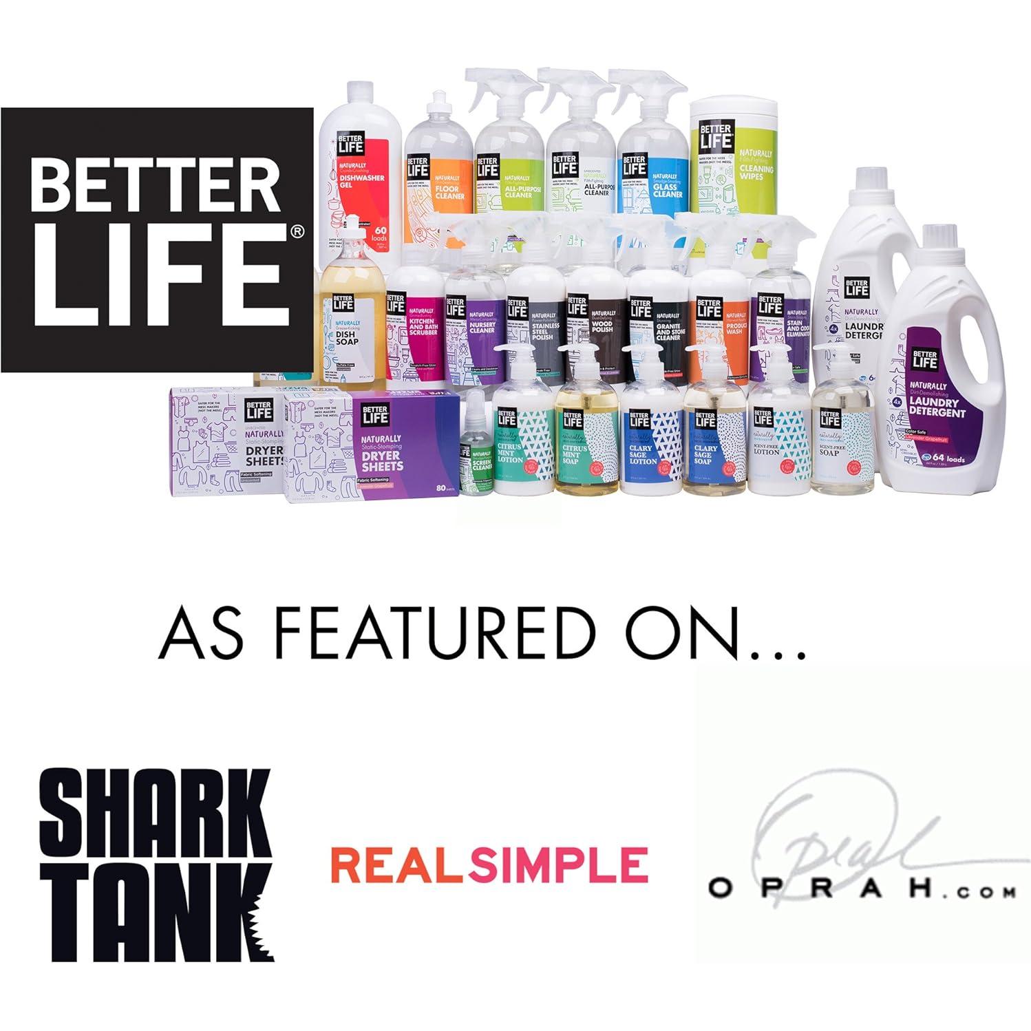 Limpiador Multiusos Better Life 32oz Salvia Clary y Cítricos