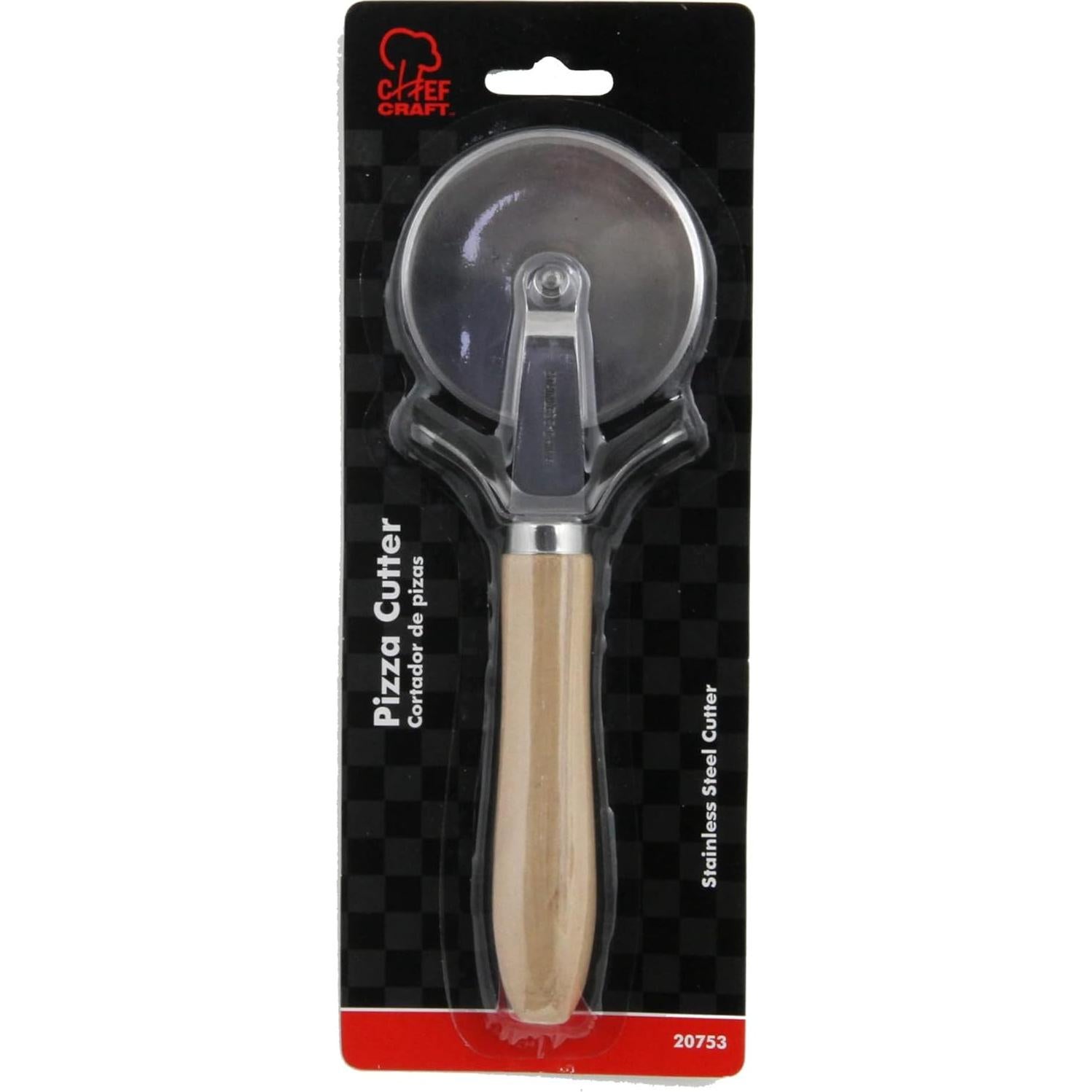 Cortador de Pizza Chef Craft Acero Inoxidable 19.7 cm