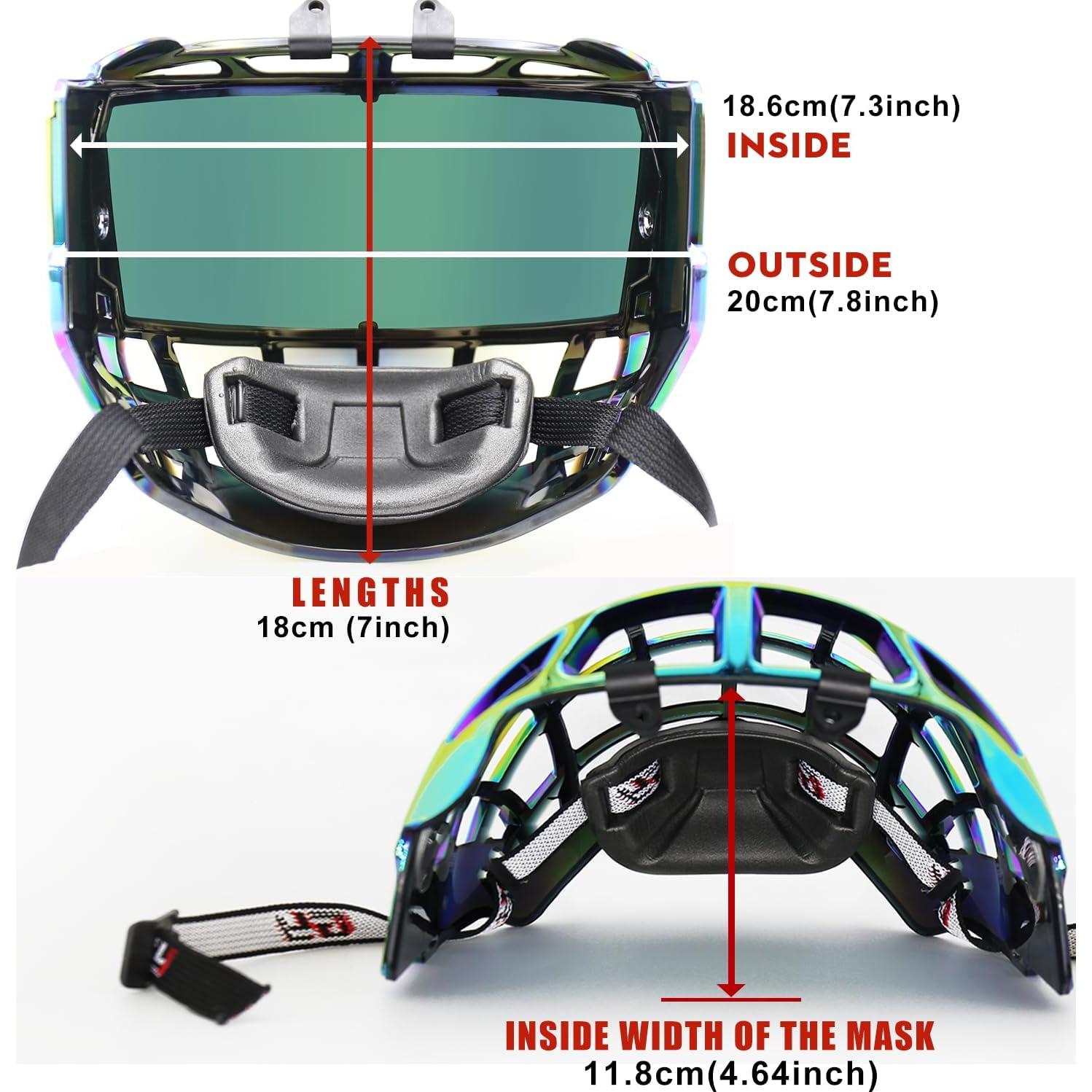 Visera Completa GY PC018-JR para Casco de Hockey Junior
