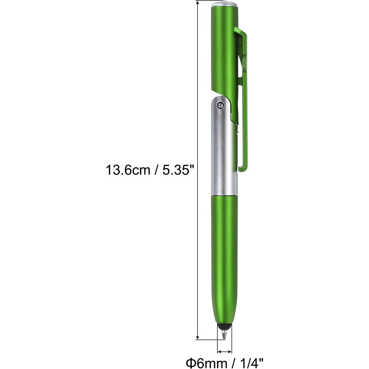 Bolígrafo Estilógrafo Multifuncional MECCANIXITY Verde 4 en 1