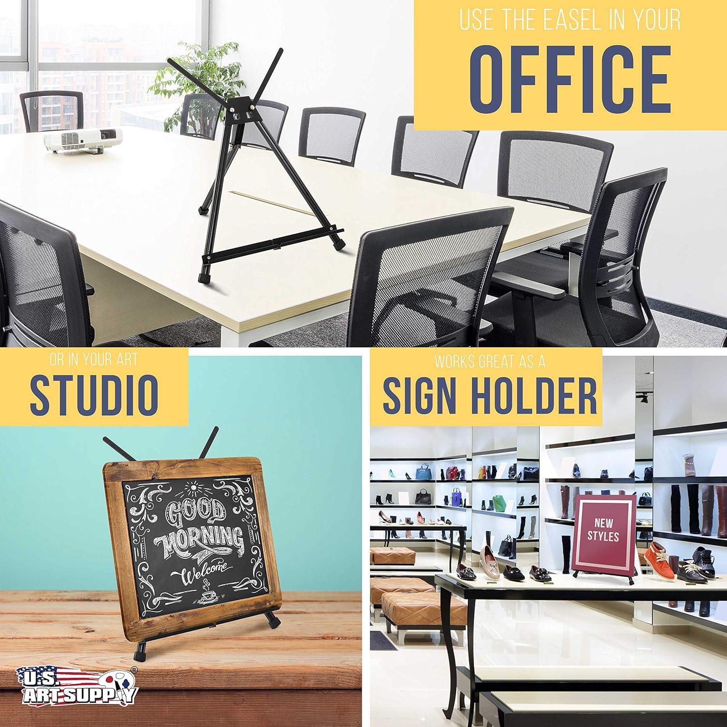 Caballete de Mesa Ajustable Suministro de Arte 15-21 cm Aluminio