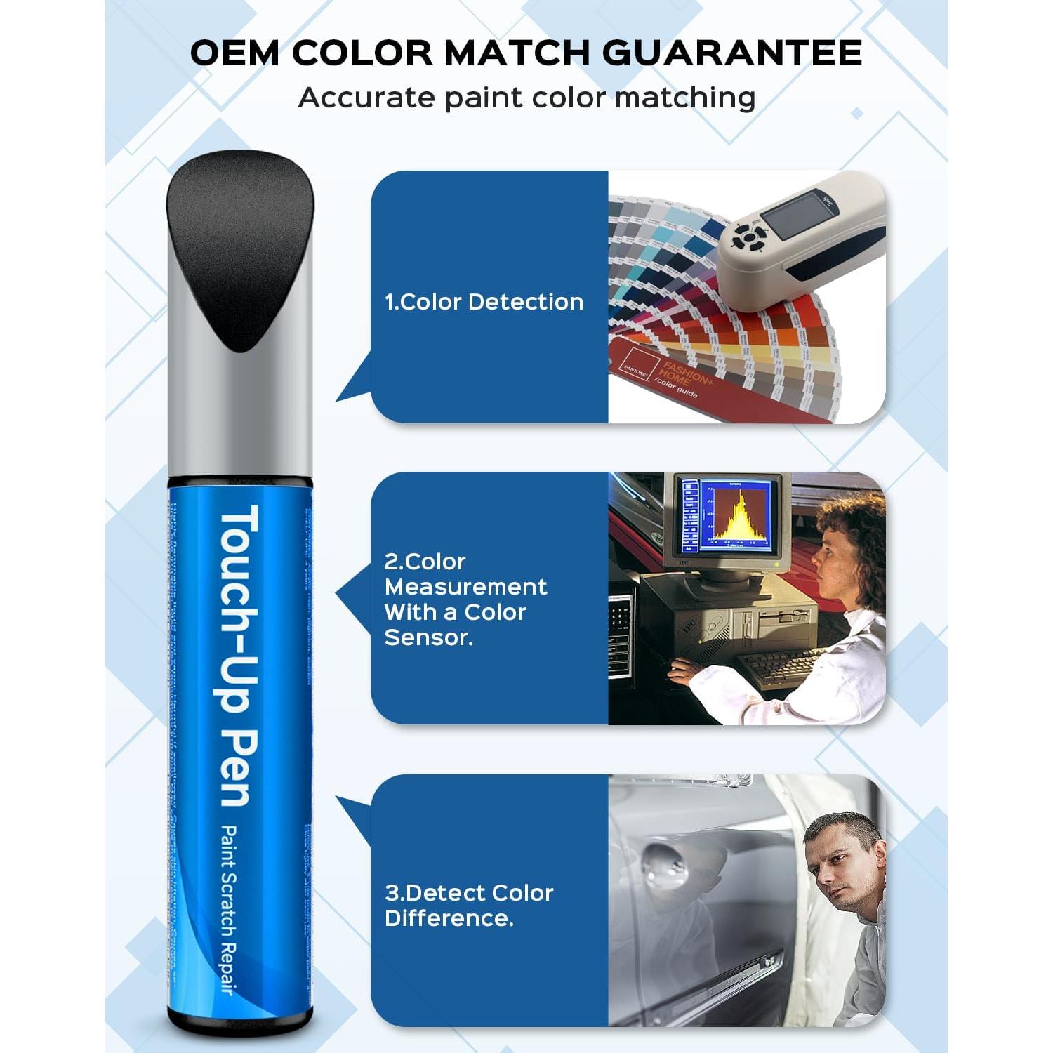 Kit de Pintura de Reparación RSACET 12.1ml Negro Metálico Toyota