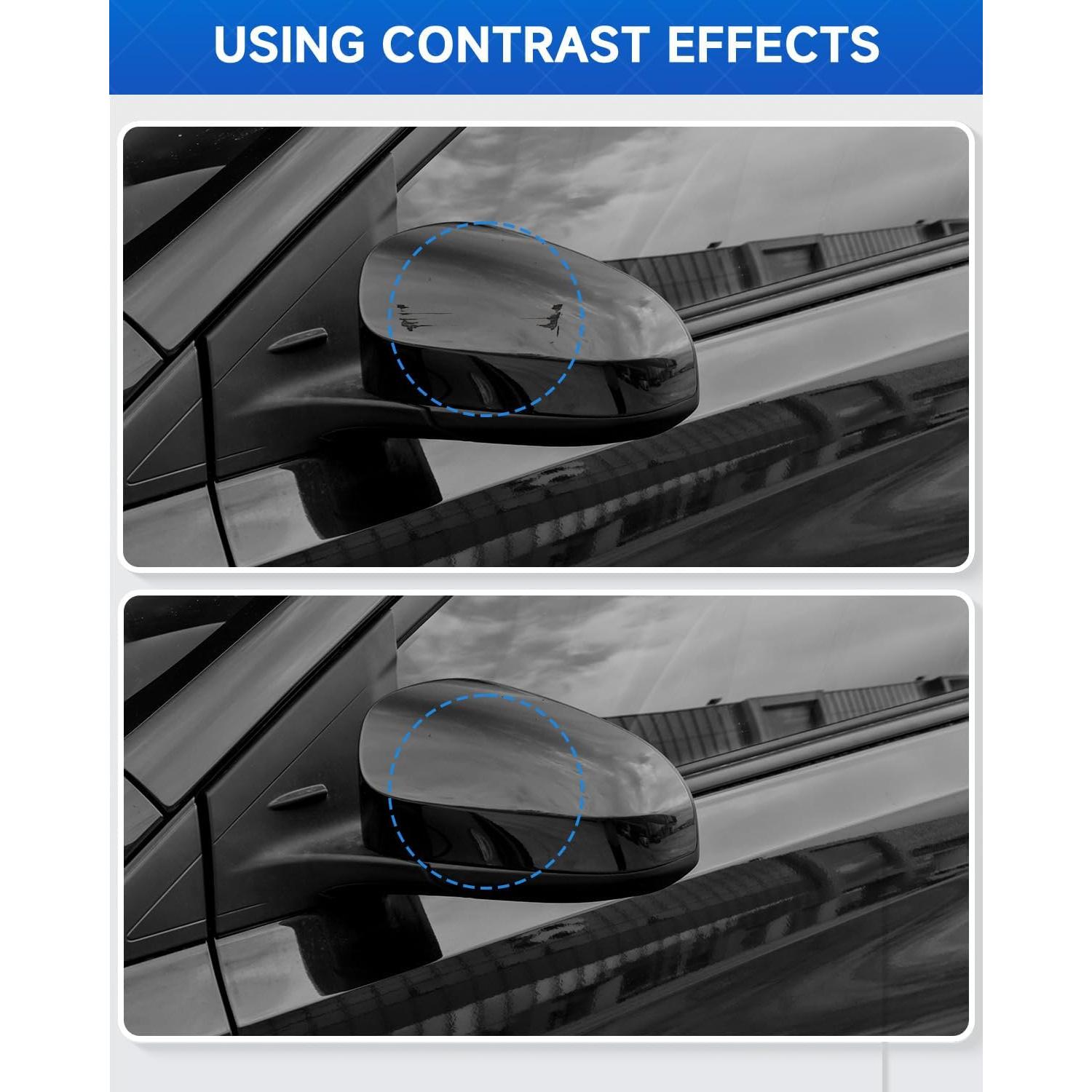 Kit de Pintura de Reparación RSACET 12.1ml Negro Metálico Toyota