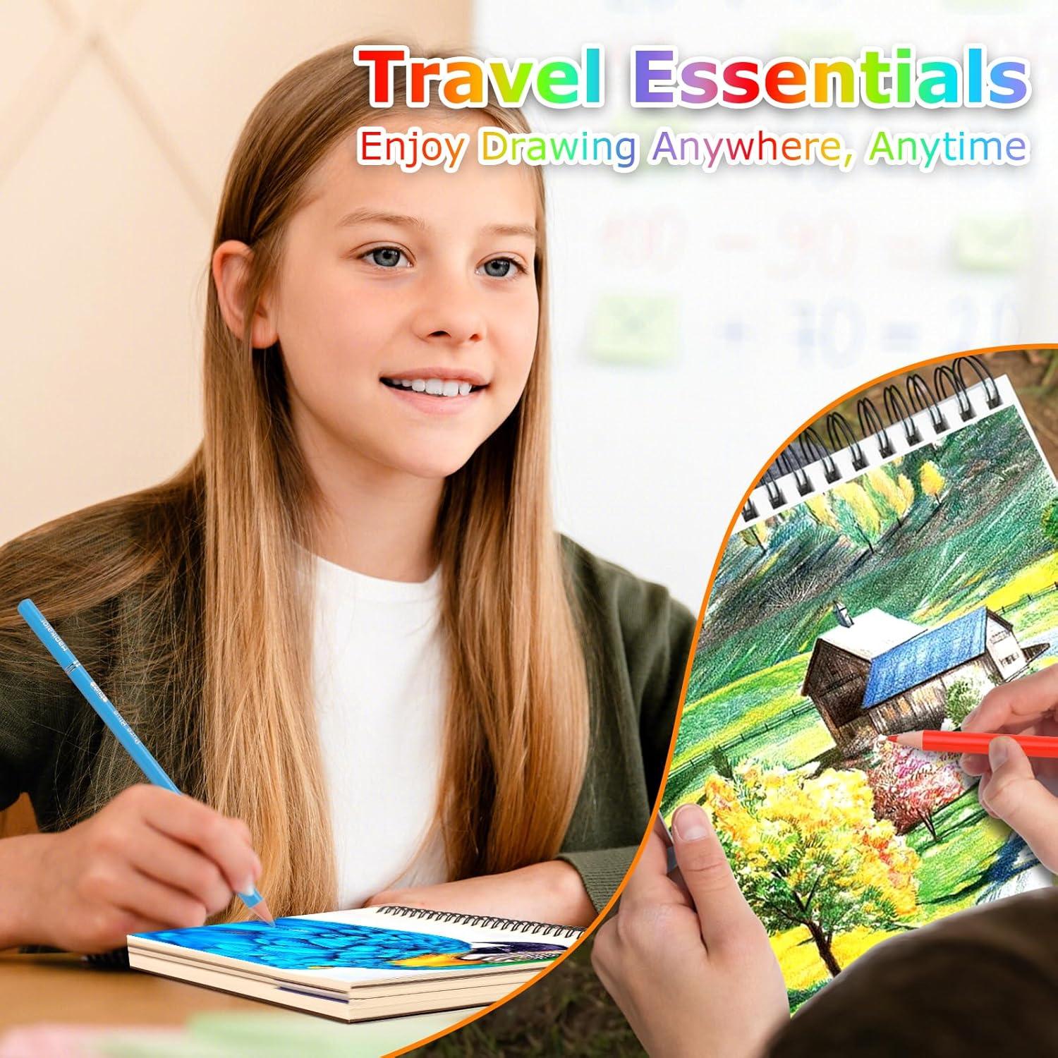 Bloc de Dibujo para Niños Hapikalor 15x23 cm Paquete de 3