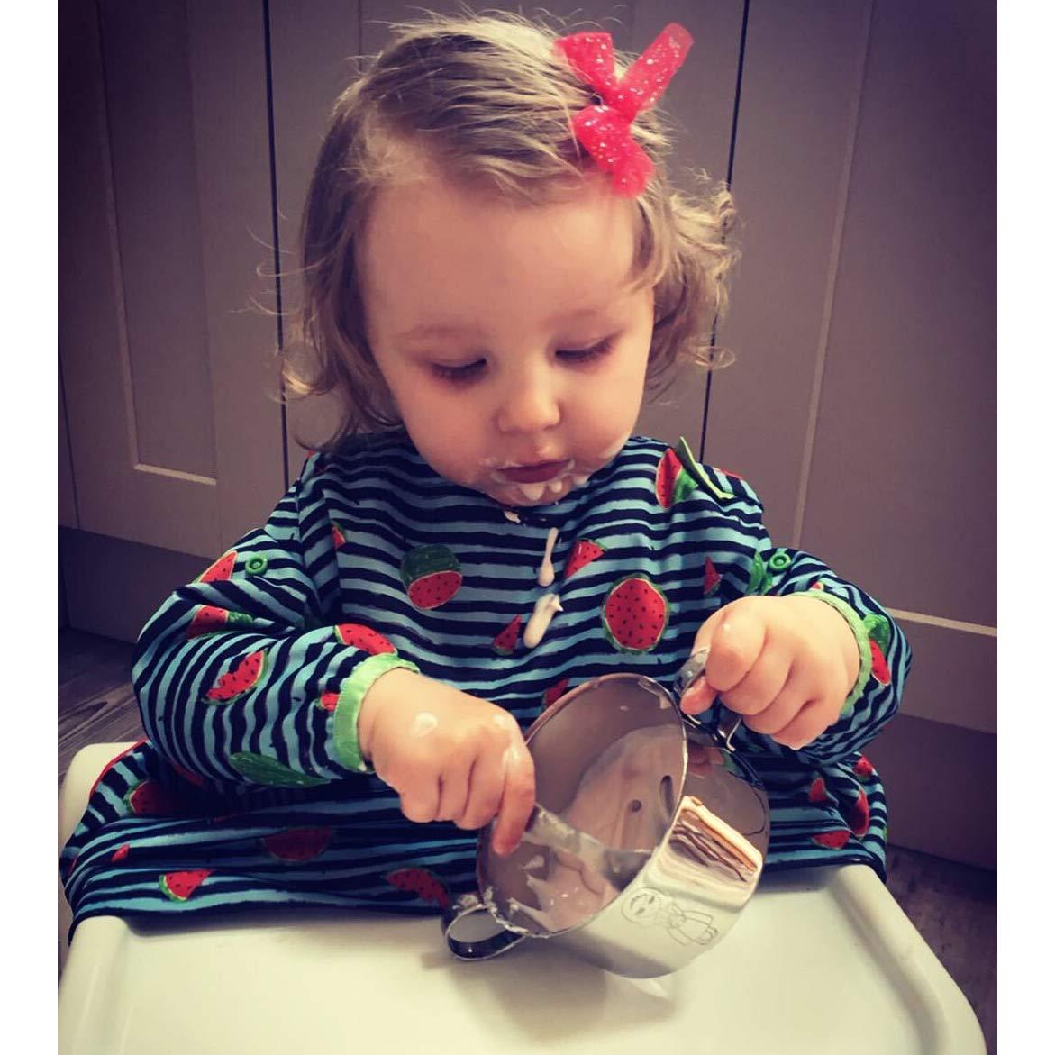 Juego de Vajilla Infantil de Acero Inoxidable Kiddobloom - 3 Piezas