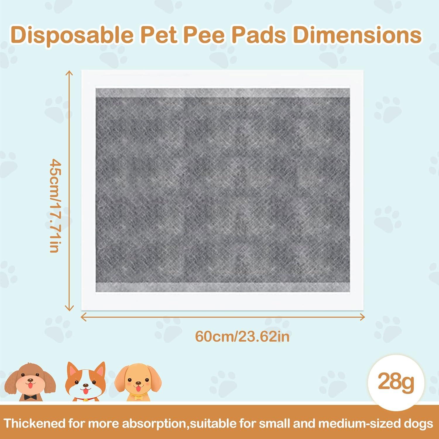 Alfombrillas Absorbentes para Perros SooGree 45x60 cm - Paquete de 5
