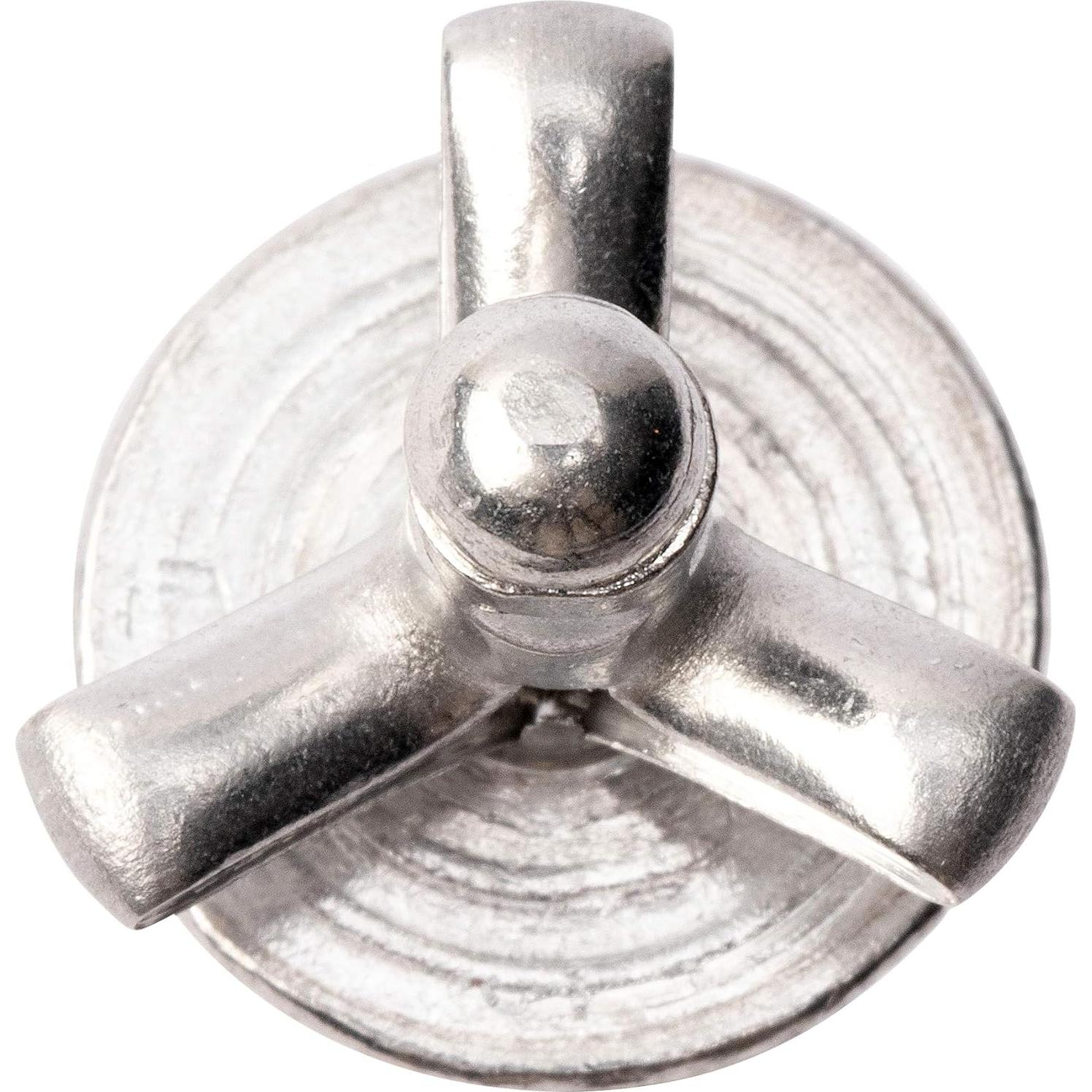 Remaches de Aluminio Tri-Fold 50pcs 4.76mm x 25.4mm XM Plata