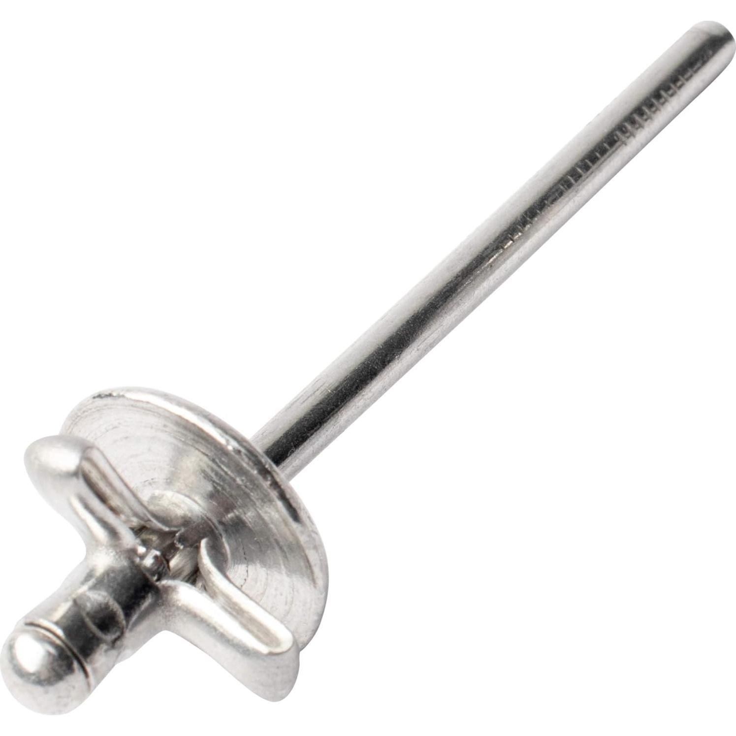 Remaches de Aluminio Tri-Fold 50pcs 4.76mm x 25.4mm XM Plata