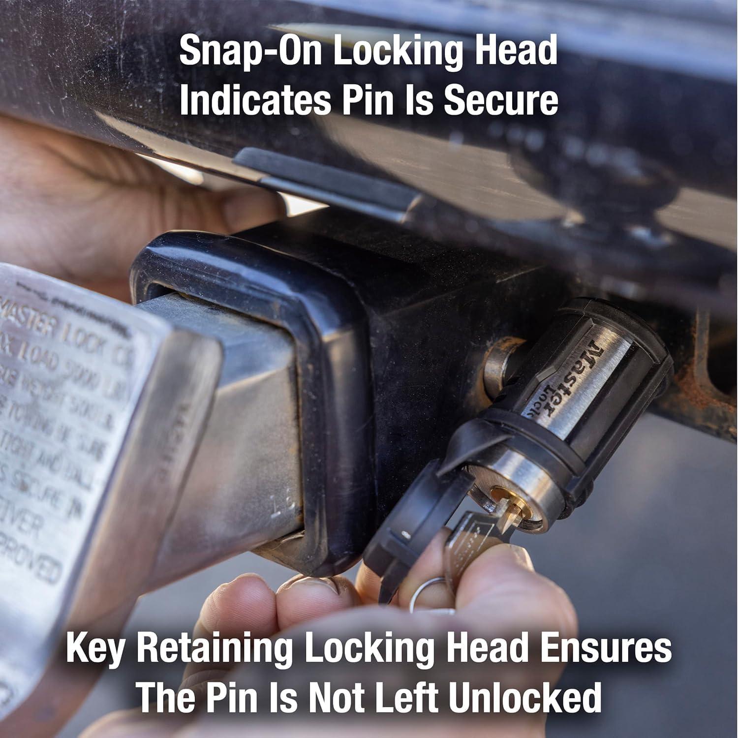 Cerradura de receptor Master Lock 1480DAT acero inoxidable 22.86cm