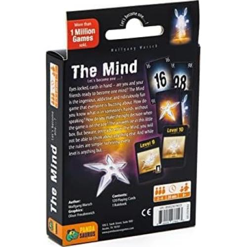 Juego de Cartas La Mente Pandasaurus - 2-4 Jugadores