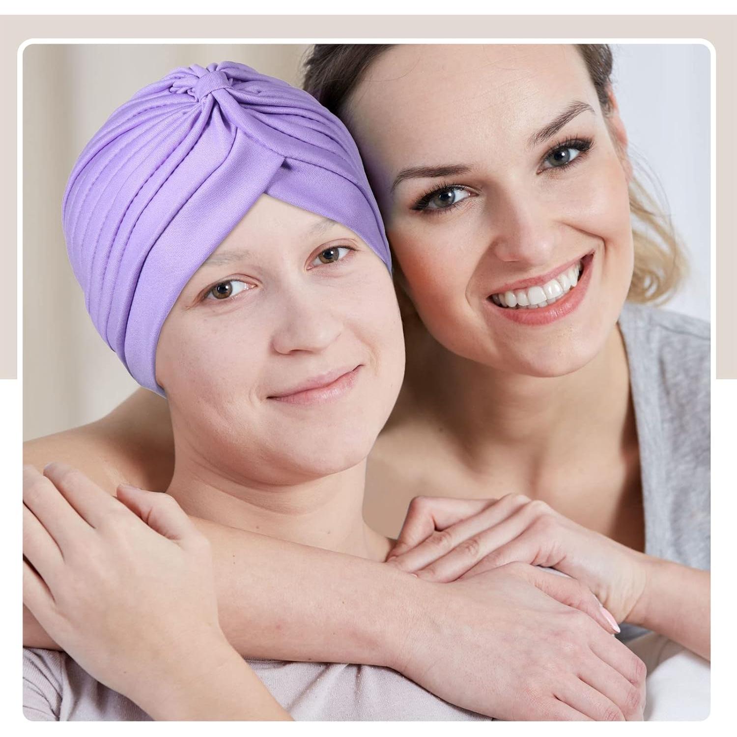 Conjunto de 6 Turbantes Elásticos Satinior para Mujeres