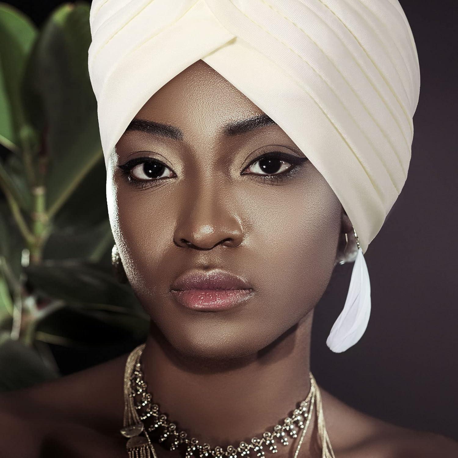 Conjunto de 6 Turbantes Elásticos Satinior para Mujeres