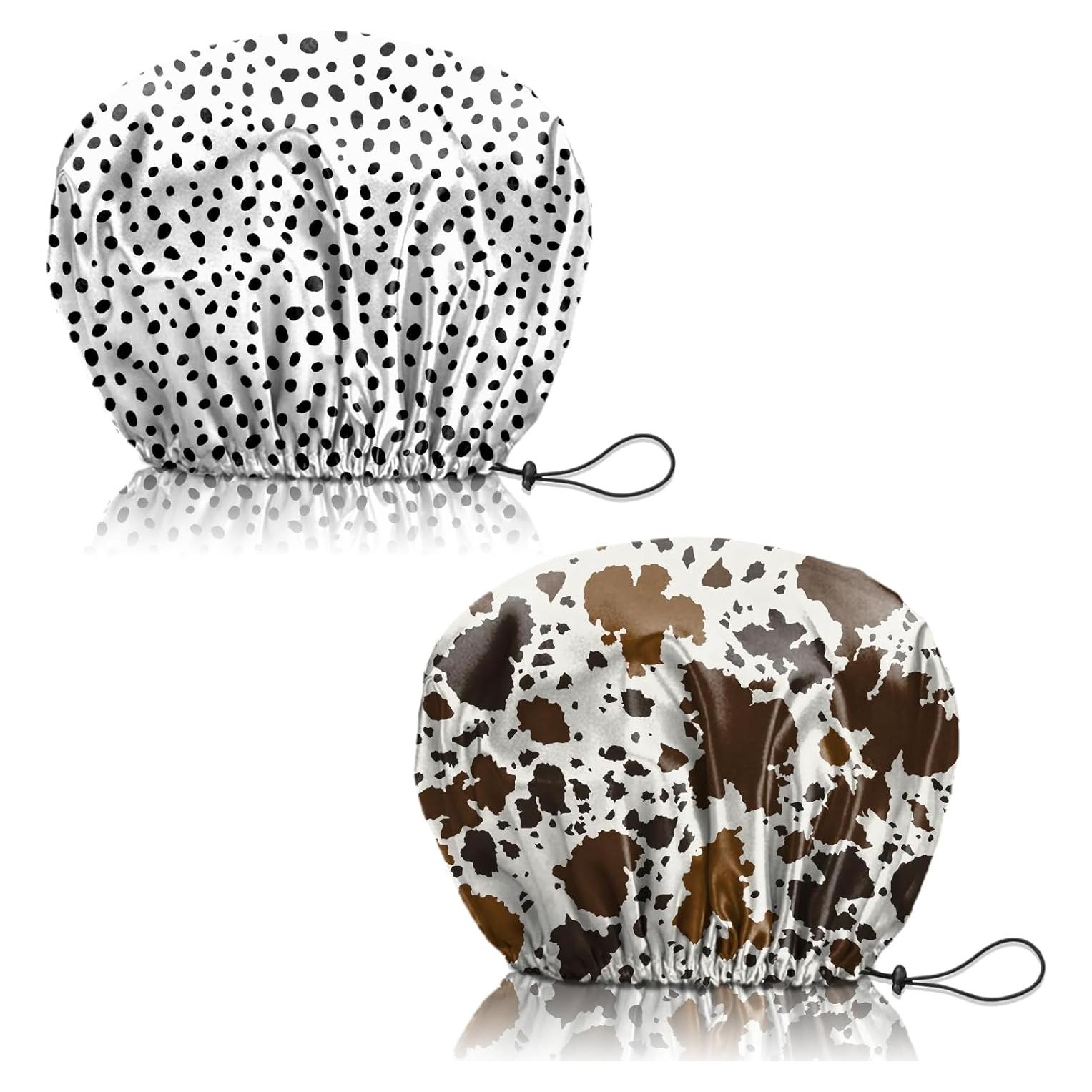 Gorro de Ducha Reutilizable Deokke Doble Capa Impermeable