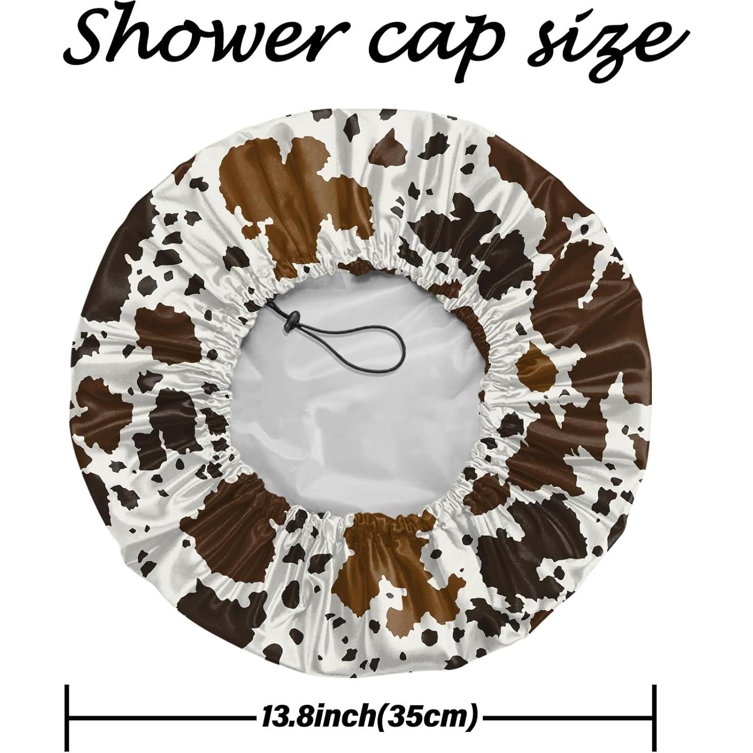 Gorro de Ducha Reutilizable Deokke Doble Capa Impermeable