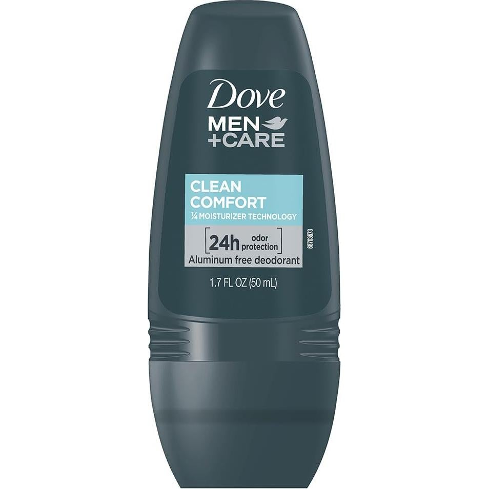 Desodorante Roll On Dove Men+Care Comfort Limpio 50ml x4