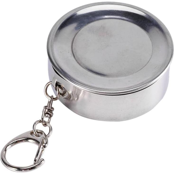 Taza Plegable de Acero Inoxidable Walfront 75ml para Viaje