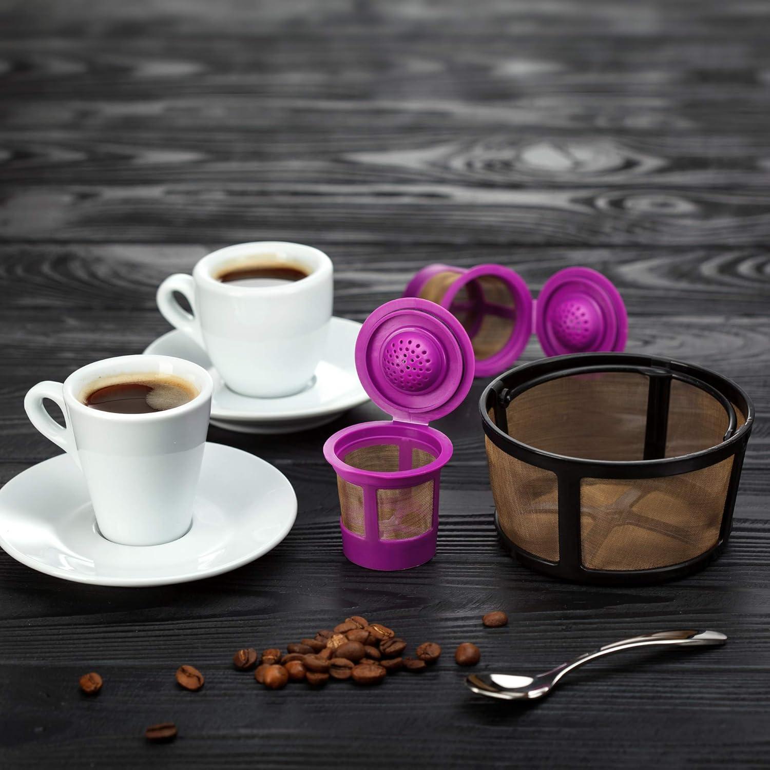 GoodCups Filtro Reutilizable K-Duo + 2 K-Cups Recargables