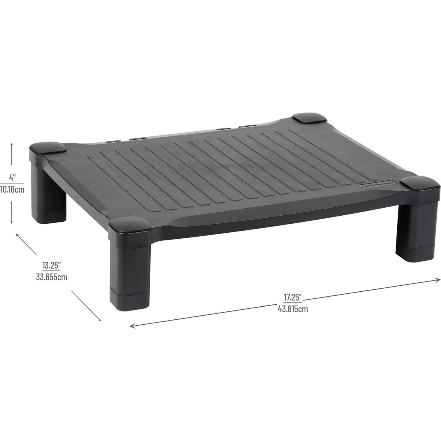 Soporte para Monitor Ajustable Mind Reader, 43.82x33.65cm, Negro