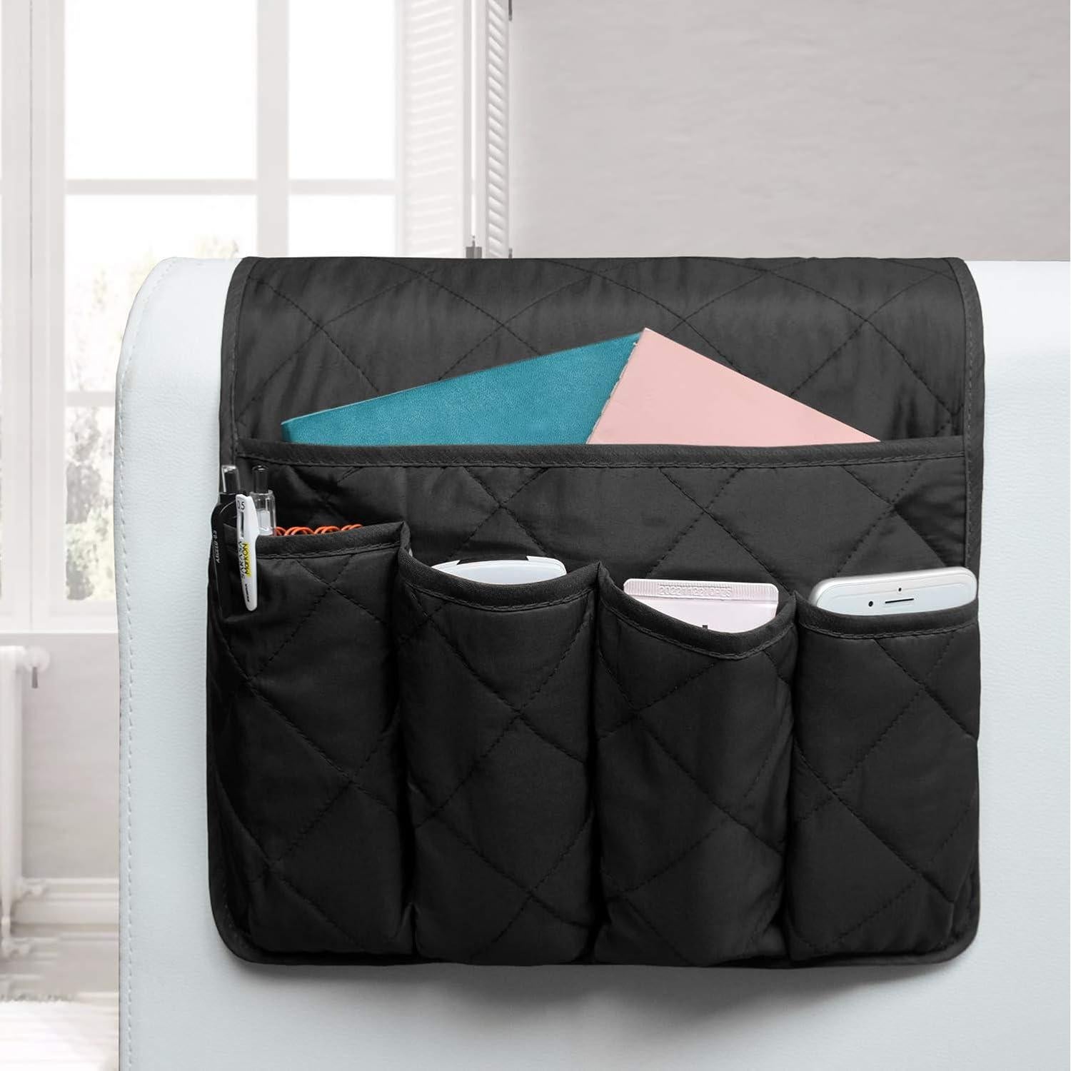 Soporte Organizador para Control Remoto MDSTOP 89x33cm Negro