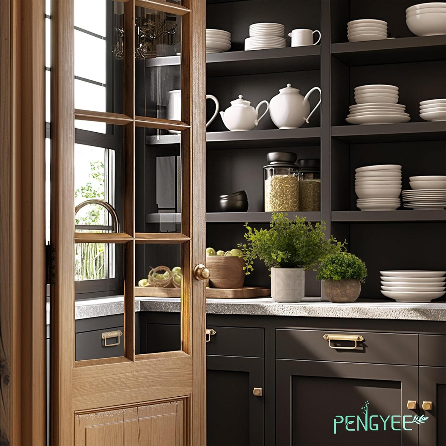 Conjunto de 4 Plantas Artificiales PENGYEE para Decoración Interior