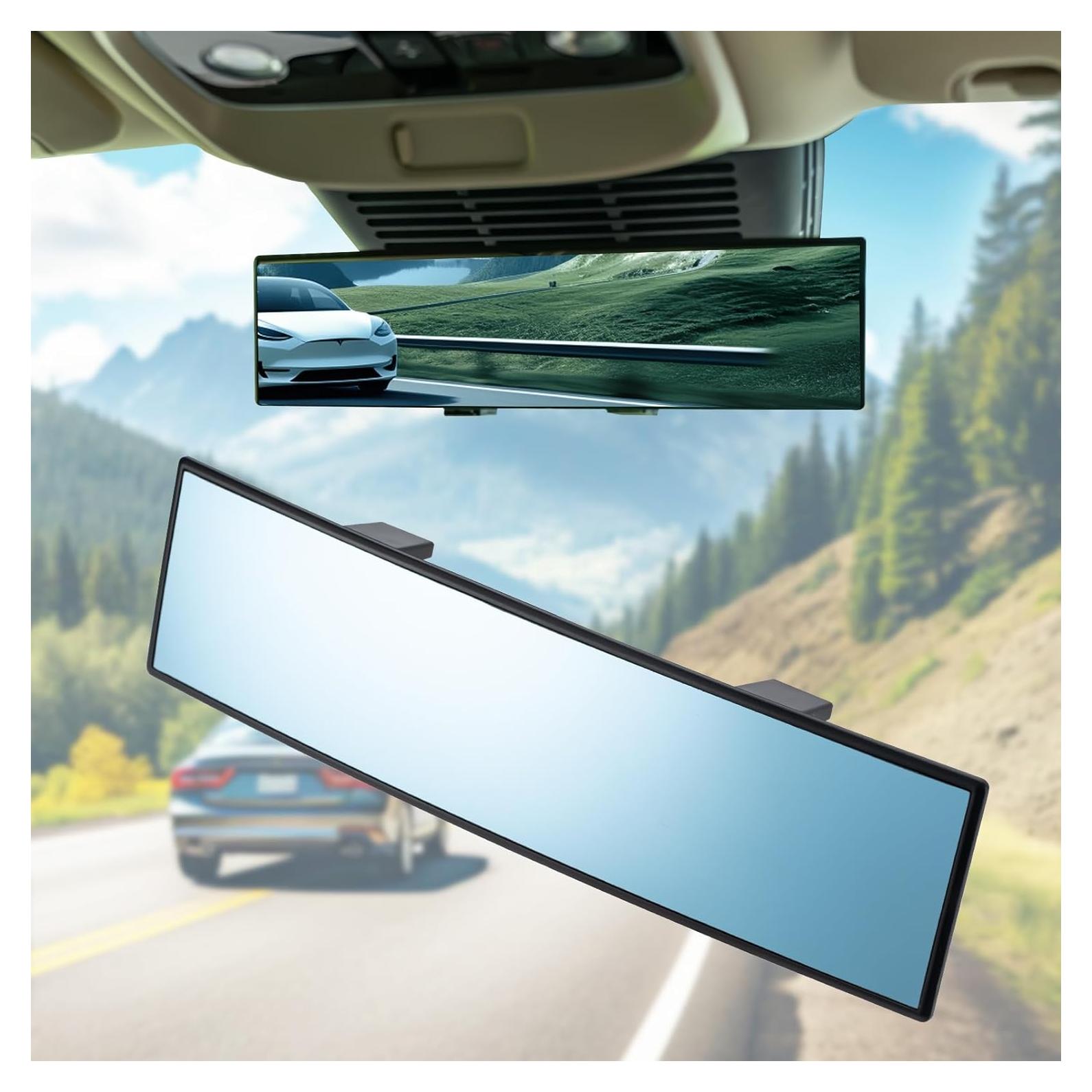 Espejo Retrovisor Convexo Panorámico BOOMIBOO 30 cm Antideslumbrante