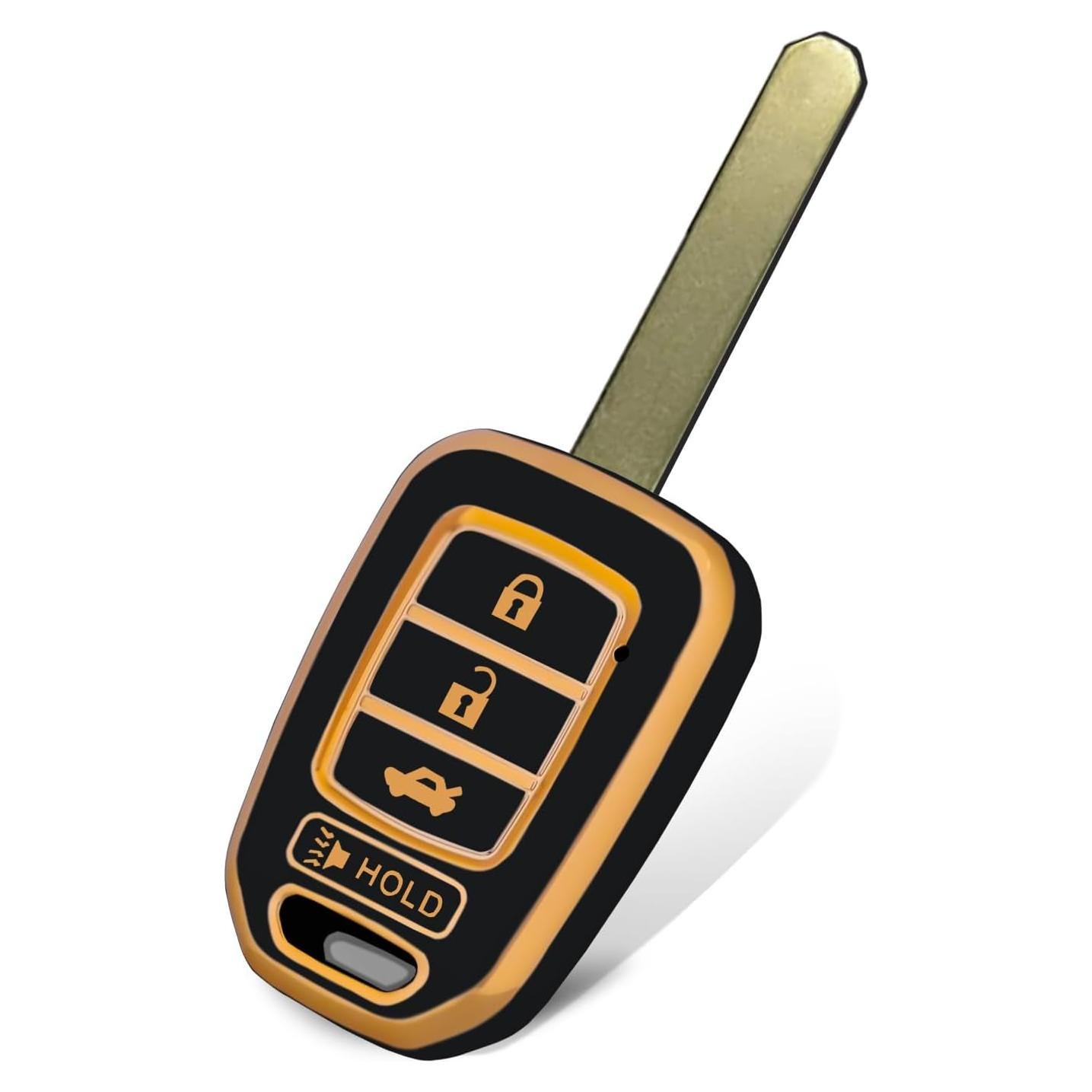 Funda de Llave TPU para Honda Accord Civic CR-V HR-V 4 Botones