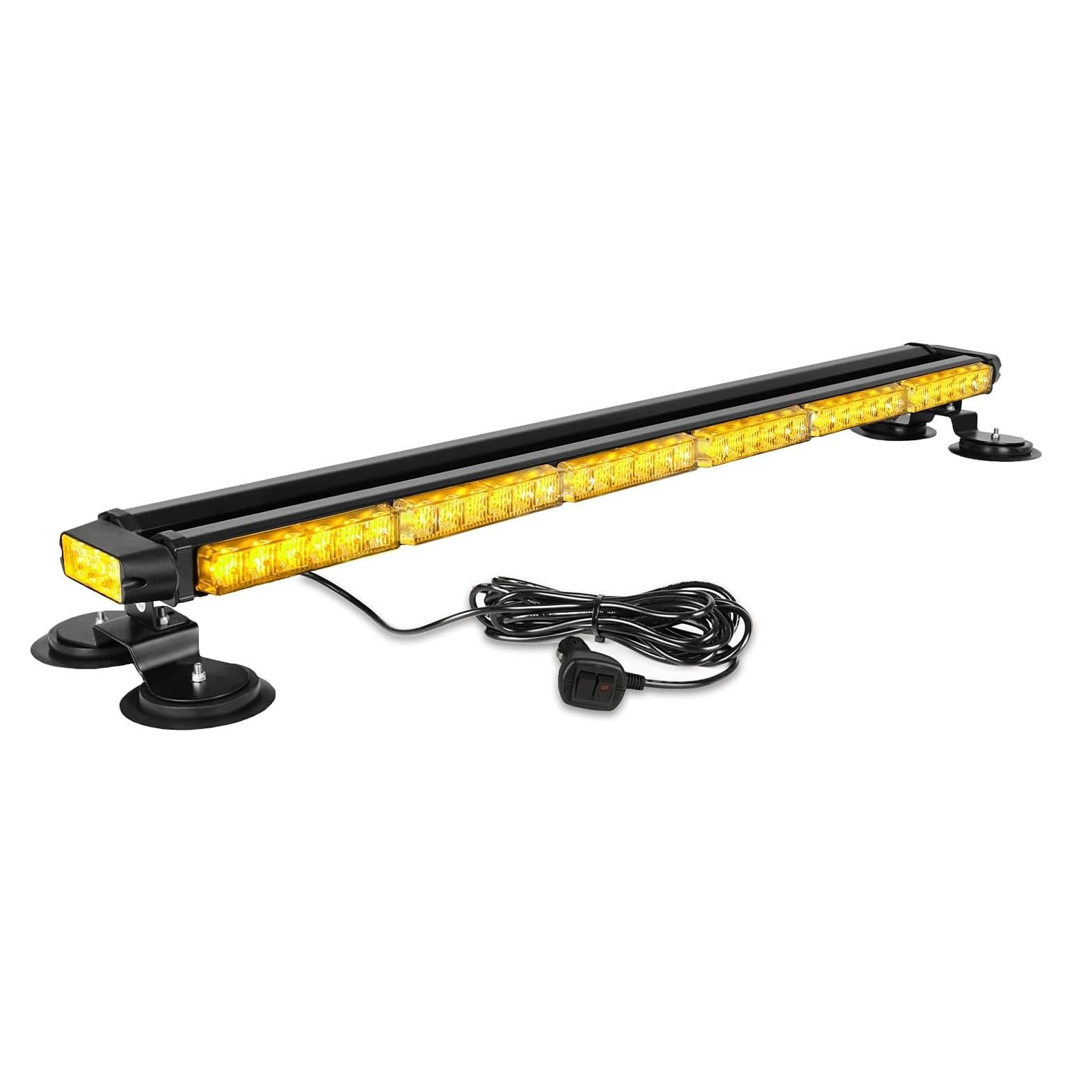 Barra de Luz Estroboscópica LED ASPL 38.5" Ámbar 78W